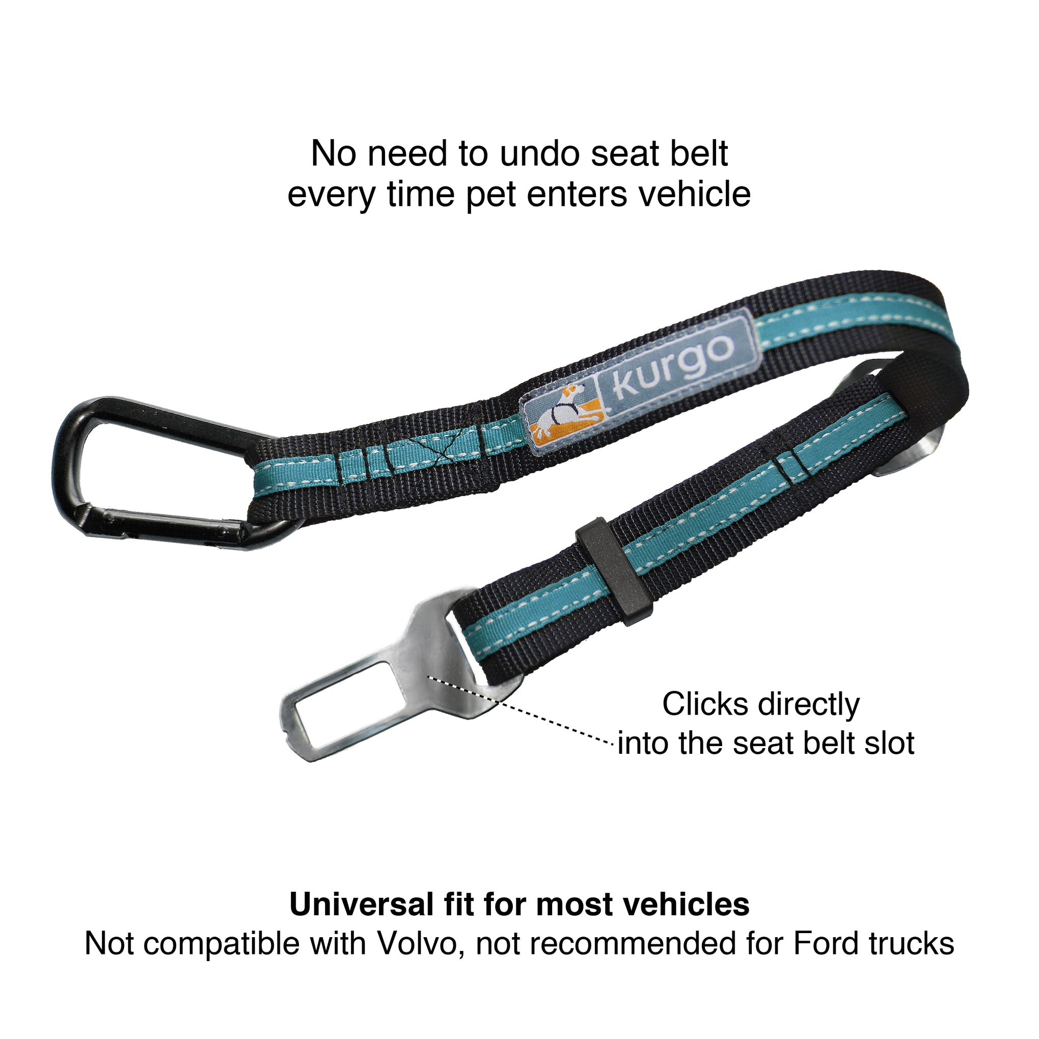 Kurgo Direct to Seat Belt Pet Tether