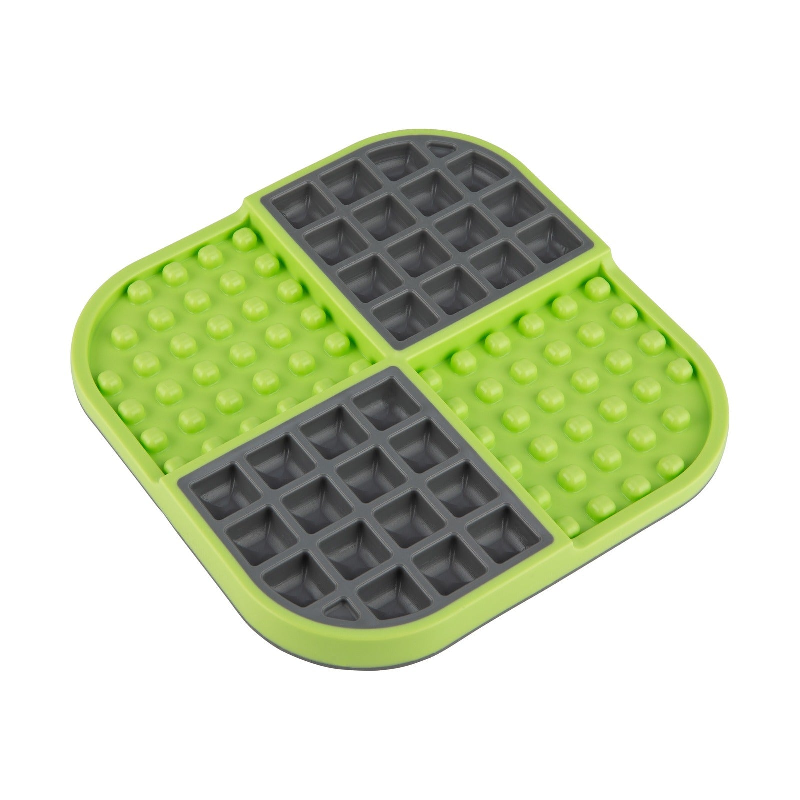 LickiMat Slomo Slow Feeder Dog Mat Green