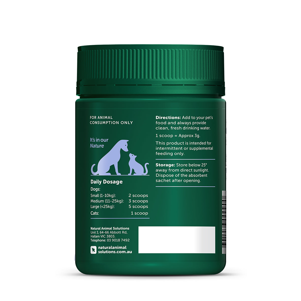 NAS Calm & Relax for Dogs and Cats 120g