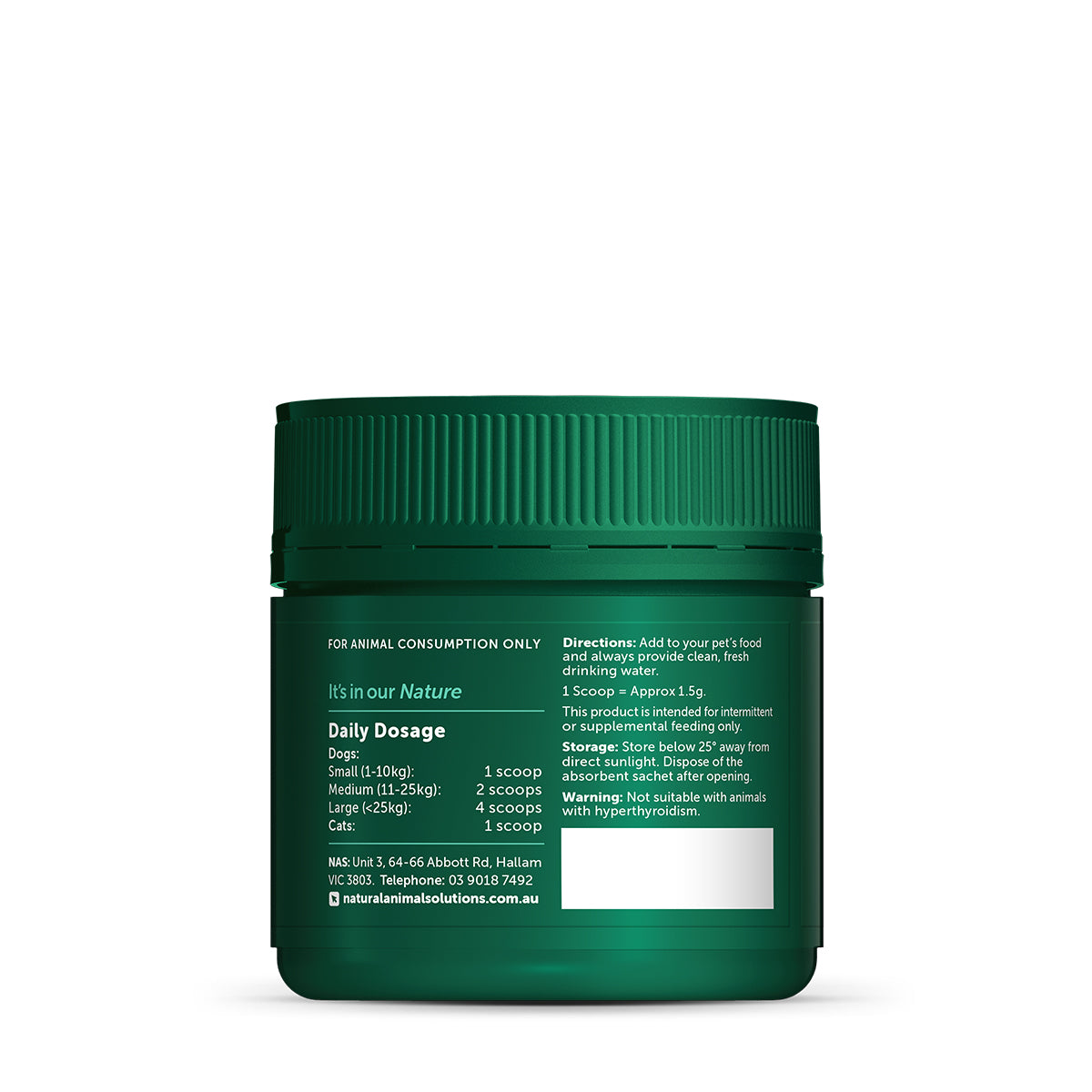 NAS Dental Powder for Dogs and Cats