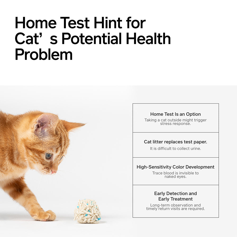 PIDAN Urine Blood Test and Hematuria Detection Tofu Cat Litter 2.4kg x 4