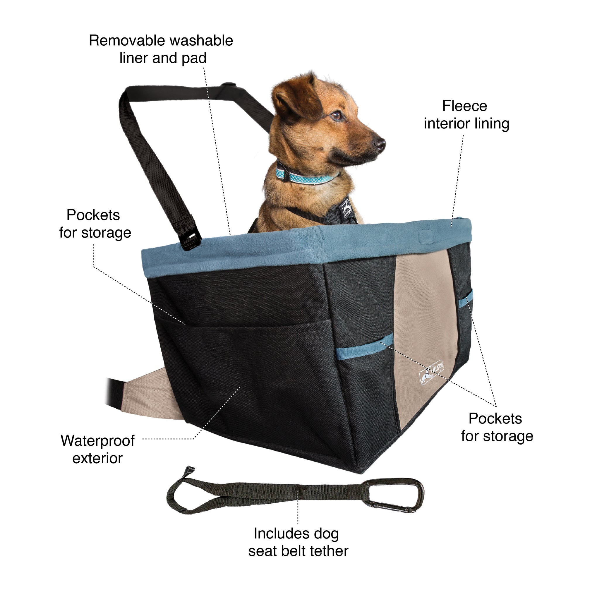 Kurgo Rover Booster Pet Seat