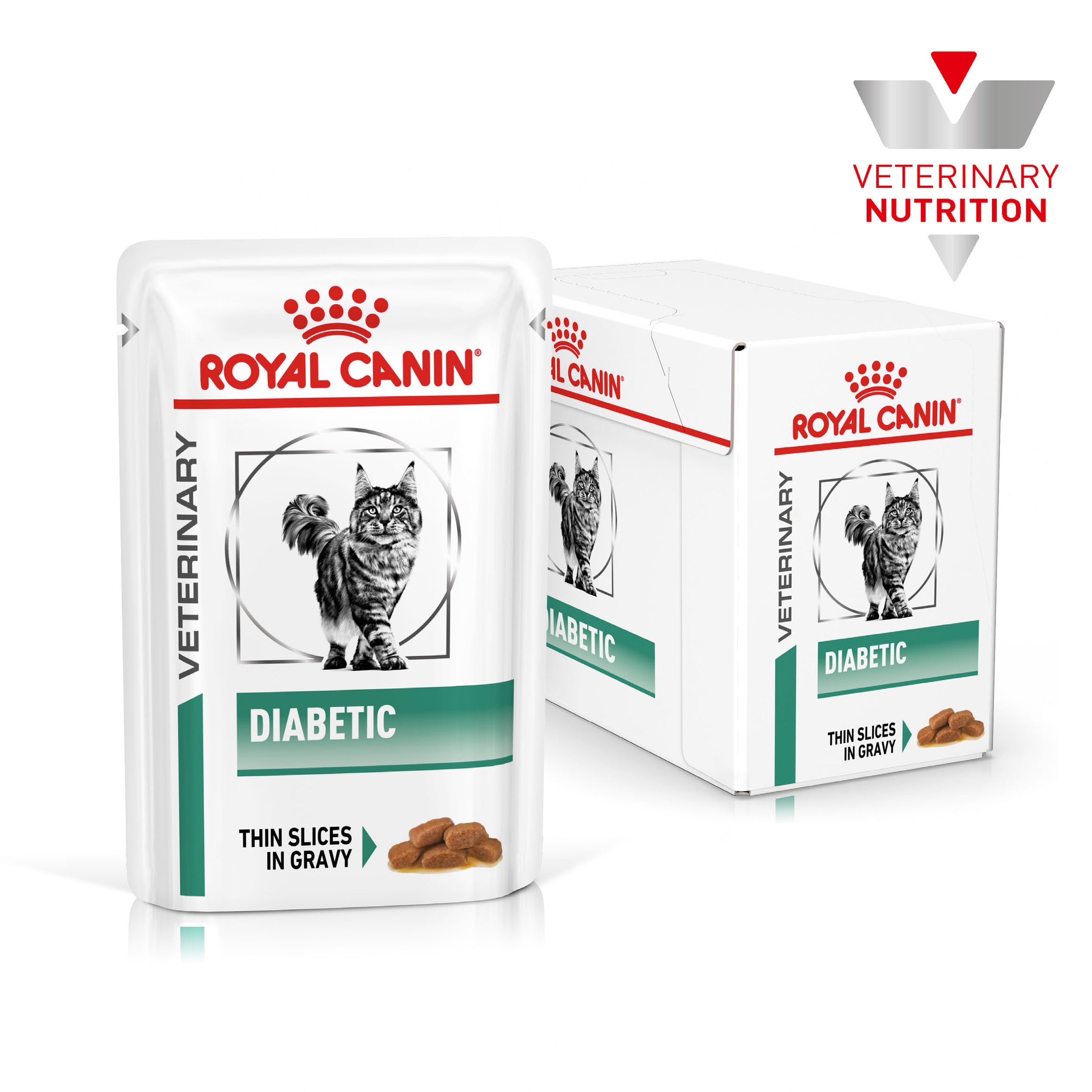 Royal Canin Veterinary Diet Diabetic Adult Wet Cat Food 85g x 12