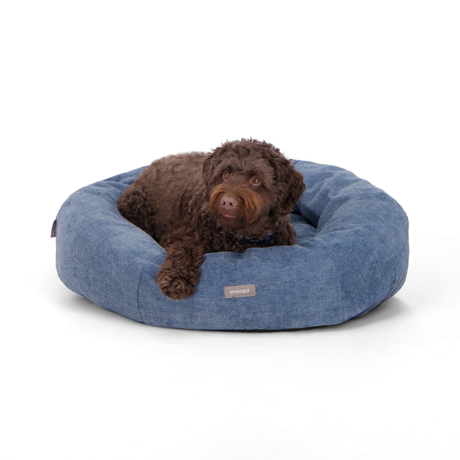 Snooza Panelled Cuddler Dog Bed River