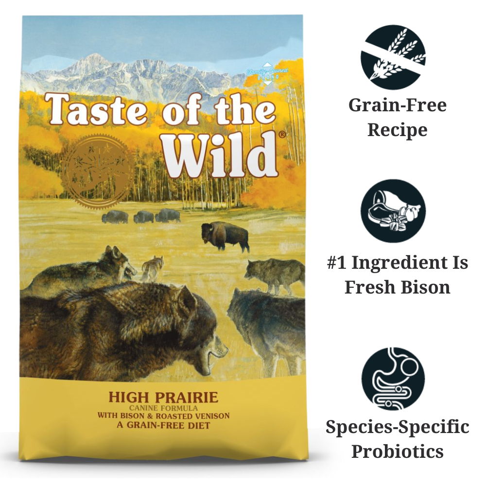 Taste of the Wild High Prairie Dry Dog Food