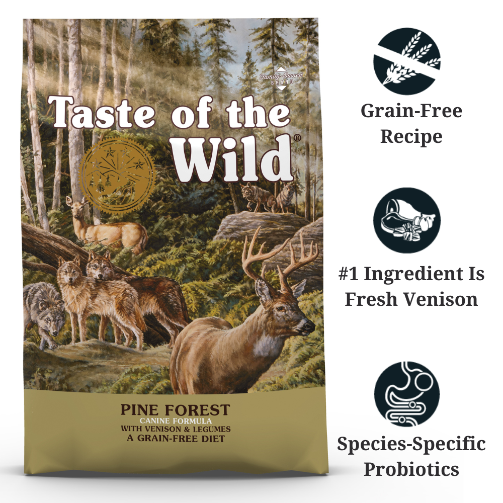 Taste of the Wild Pine Forest Dry Dog Food 12.2kg