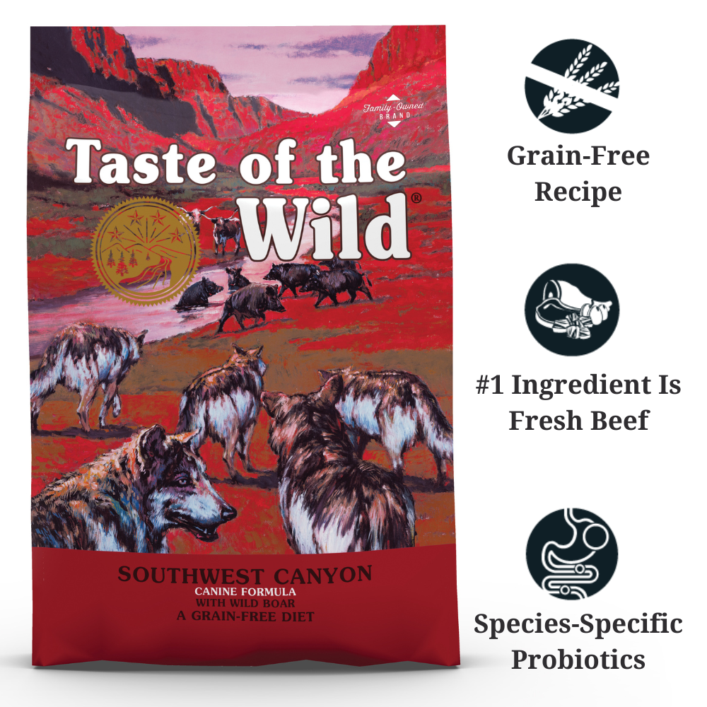 Taste of the Wild Southwest Canyon Dry Dog Food 12.2kg
