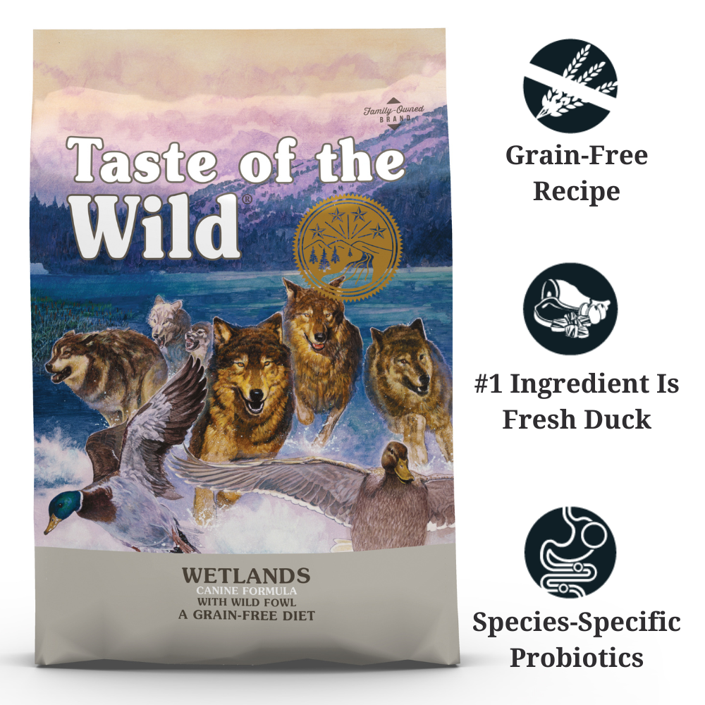 Taste of the Wild Wetlands Dry Dog Food 12.2kg