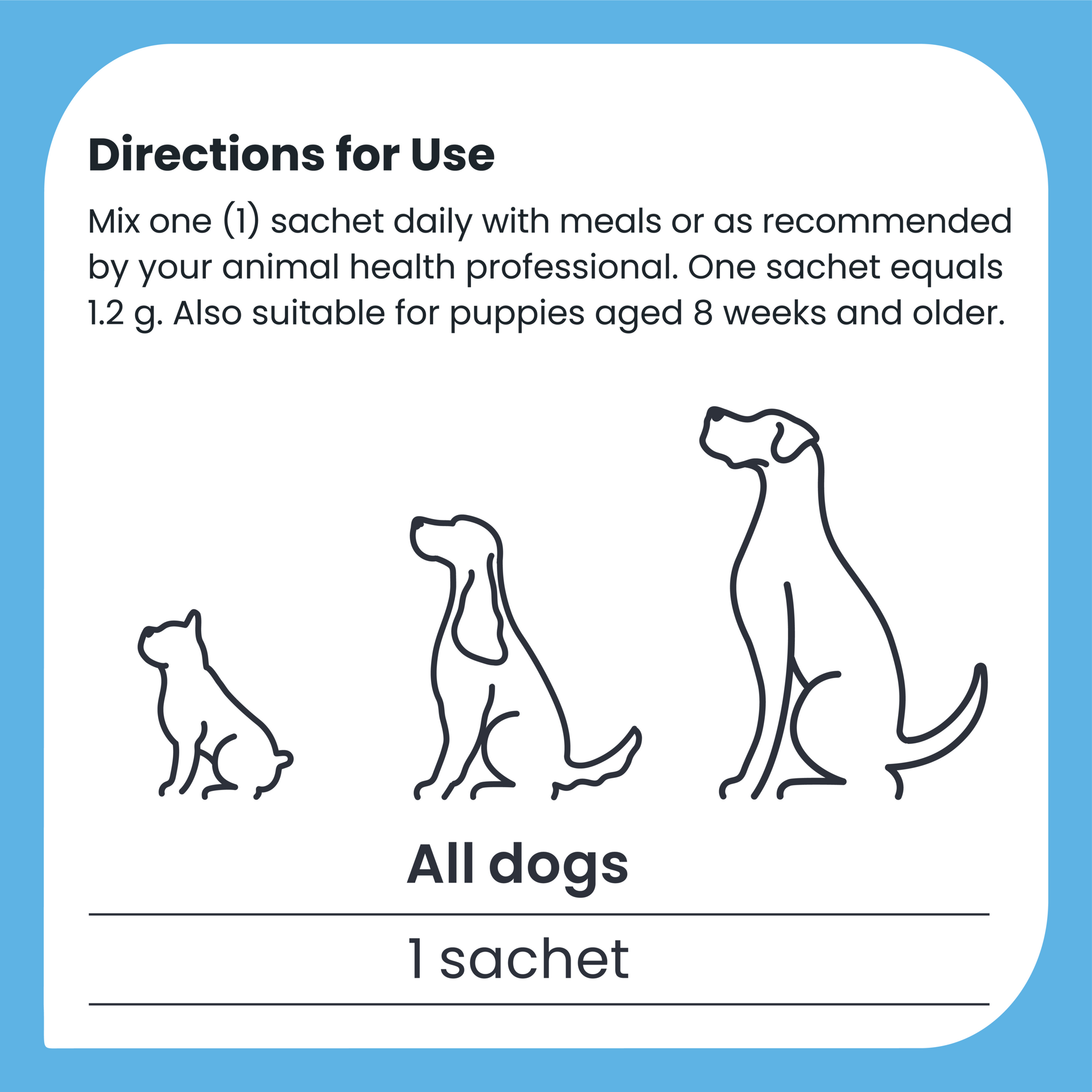 ZamiPet High Strength Probiotics Gut Protect for Dogs 1.2g x 60 Sachets
