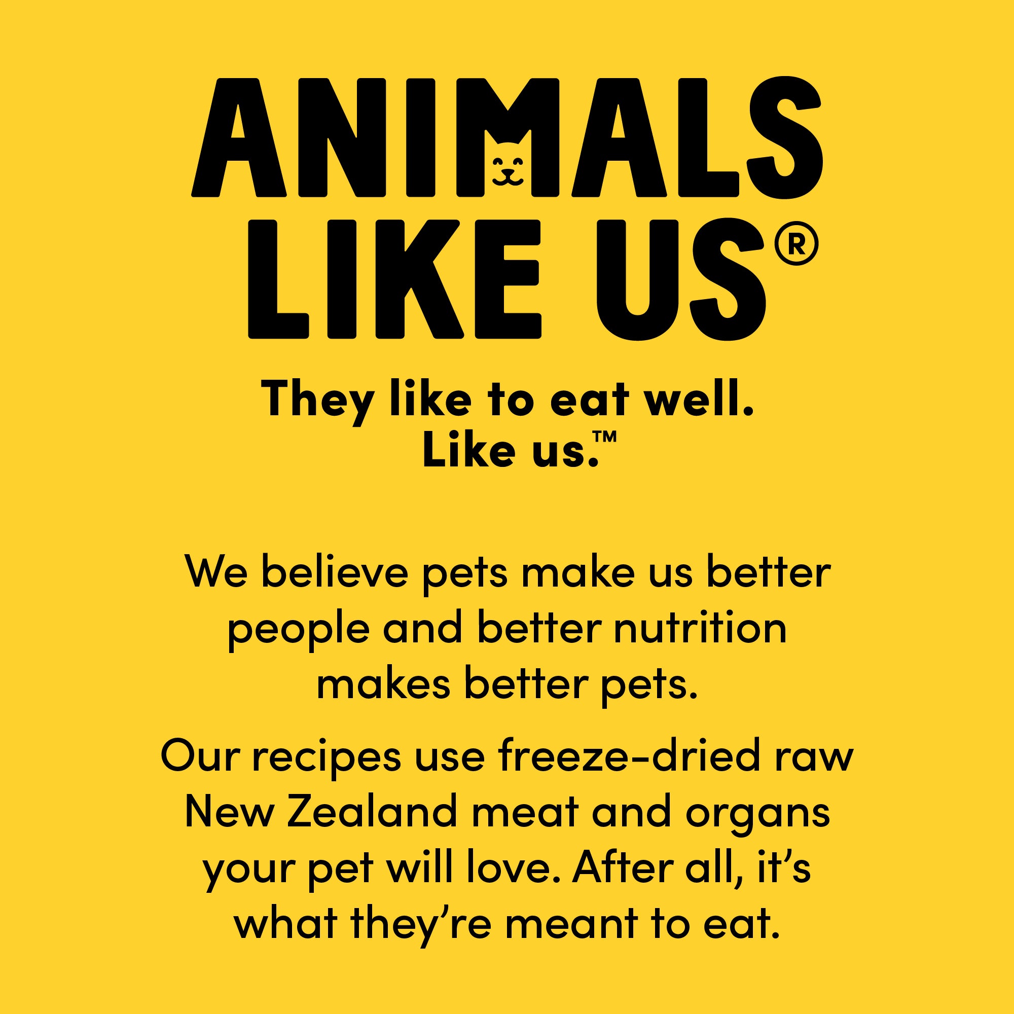 Animals Like Us RawMix33 with Ocean Fish Dog Food 2kg