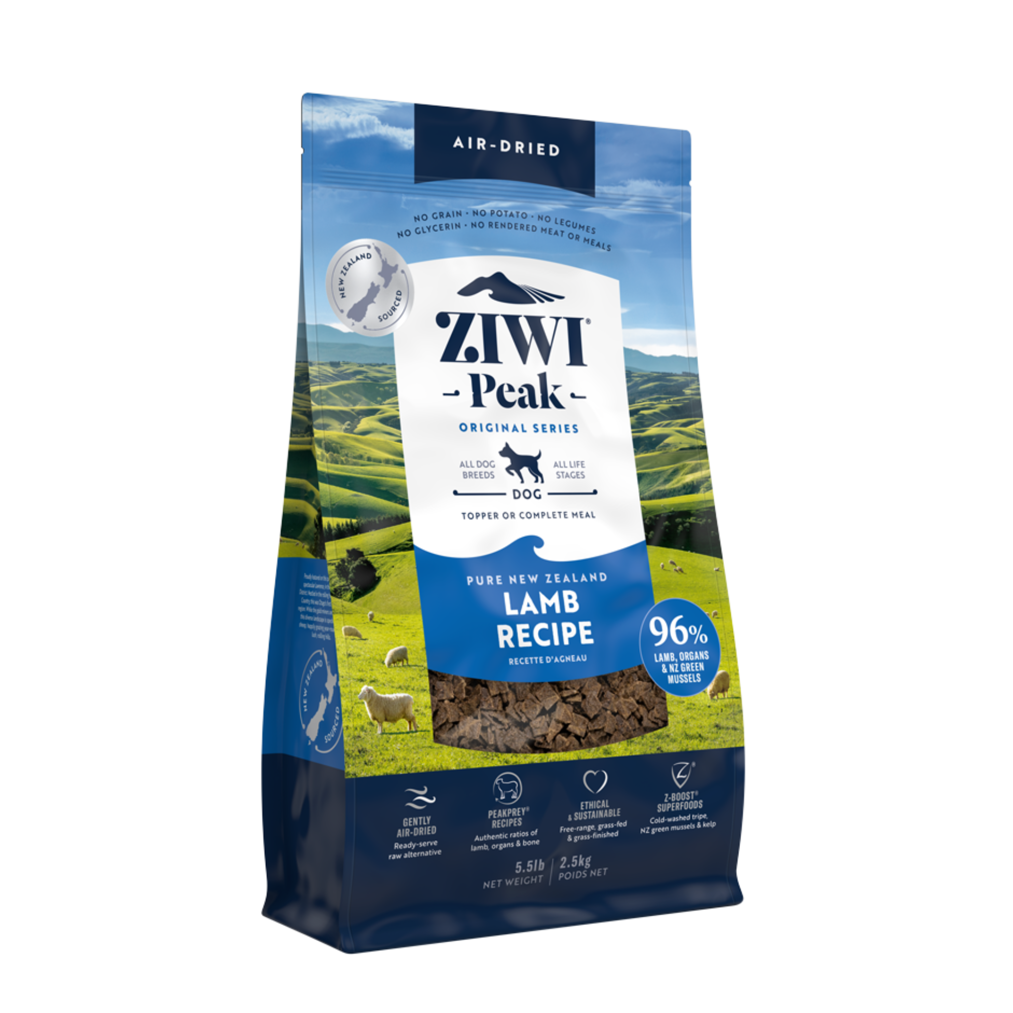 Ziwi Peak Dog Food Air Dried Lamb