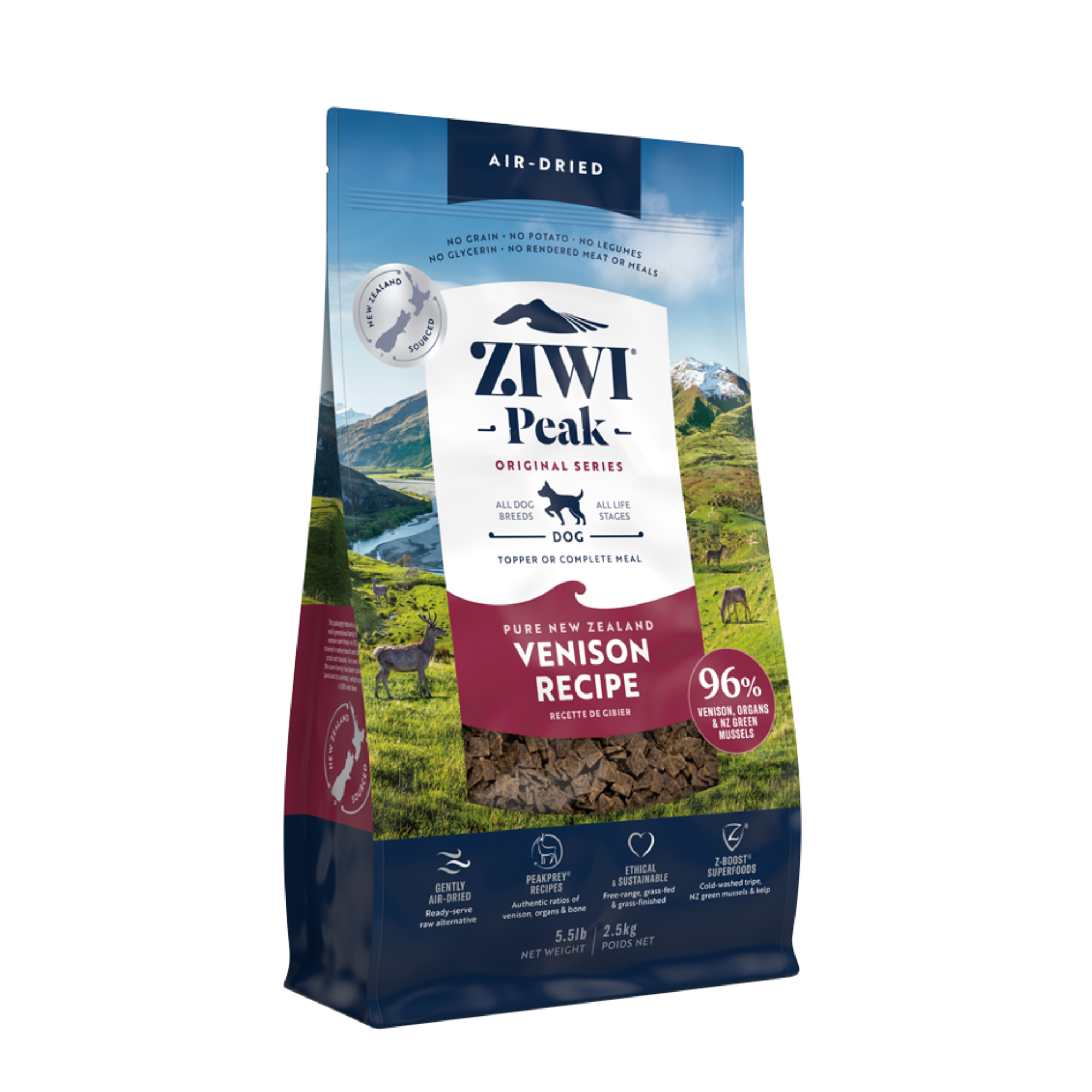 Ziwi Peak Dog Food Air Dried Venison