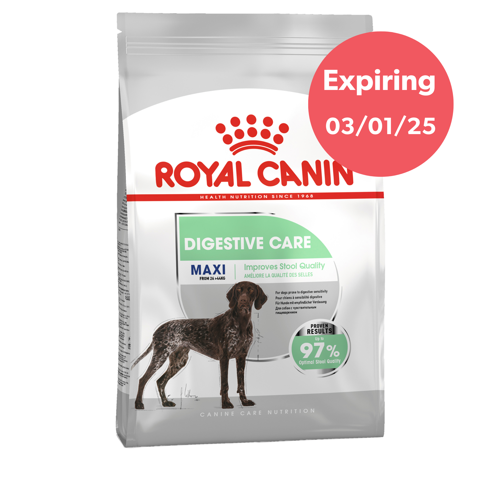 Royal Canin Maxi Digestive Care Adult Dry Dog Food 12kg