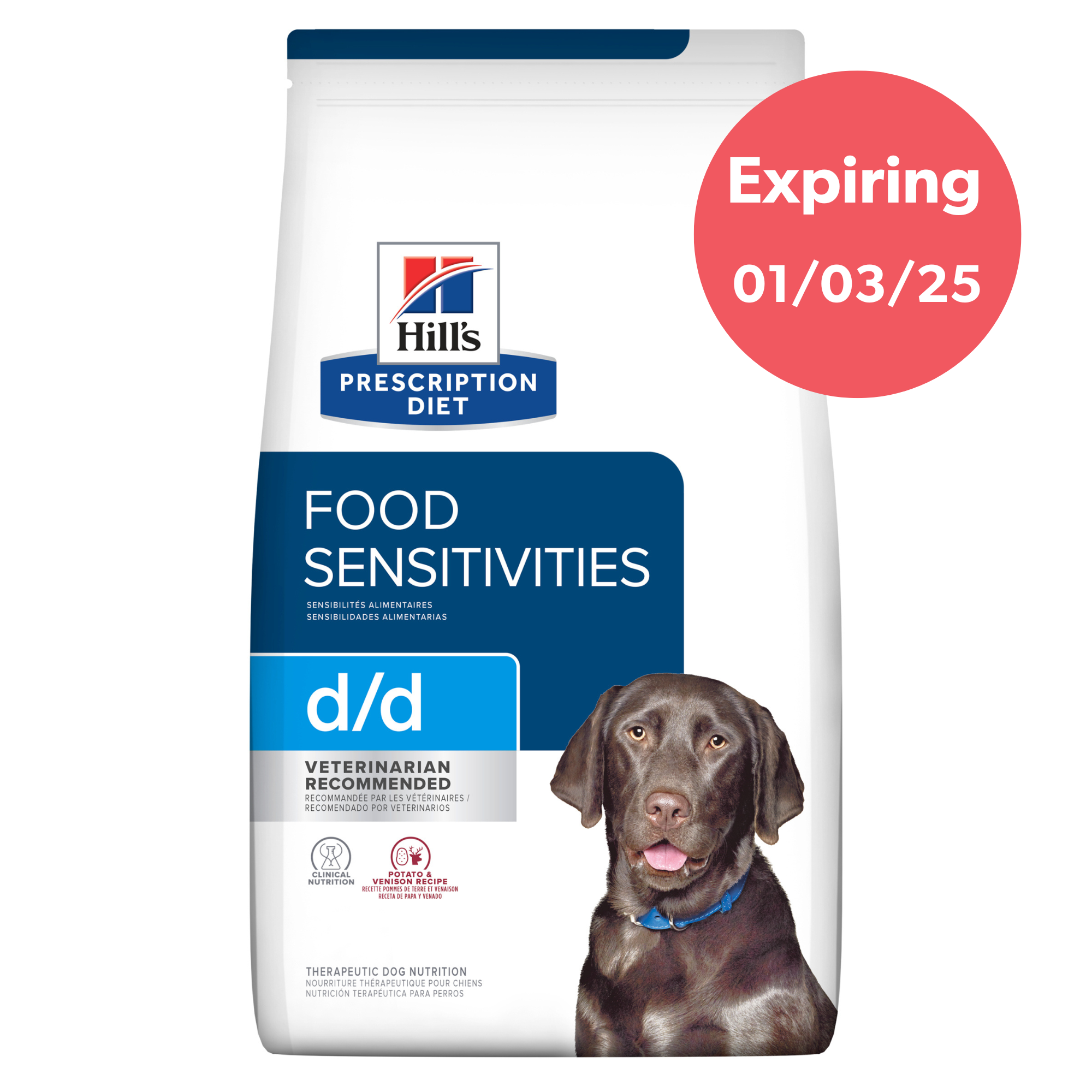 Hill's Prescription Diet d/d Skin Food Sensitivities Dry Dog Food 7.98kg