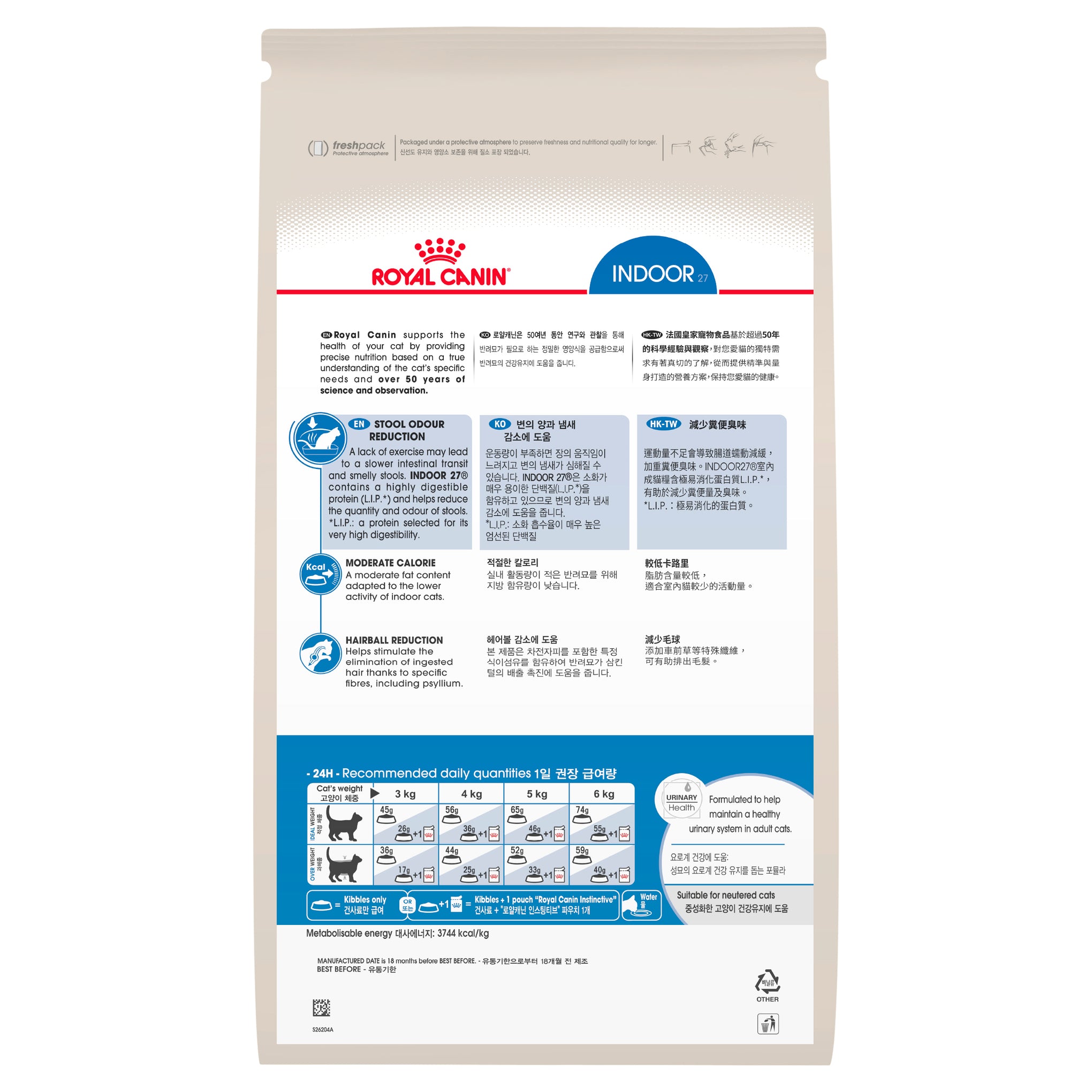 Royal Canin Indoor Adult Dry Cat Food