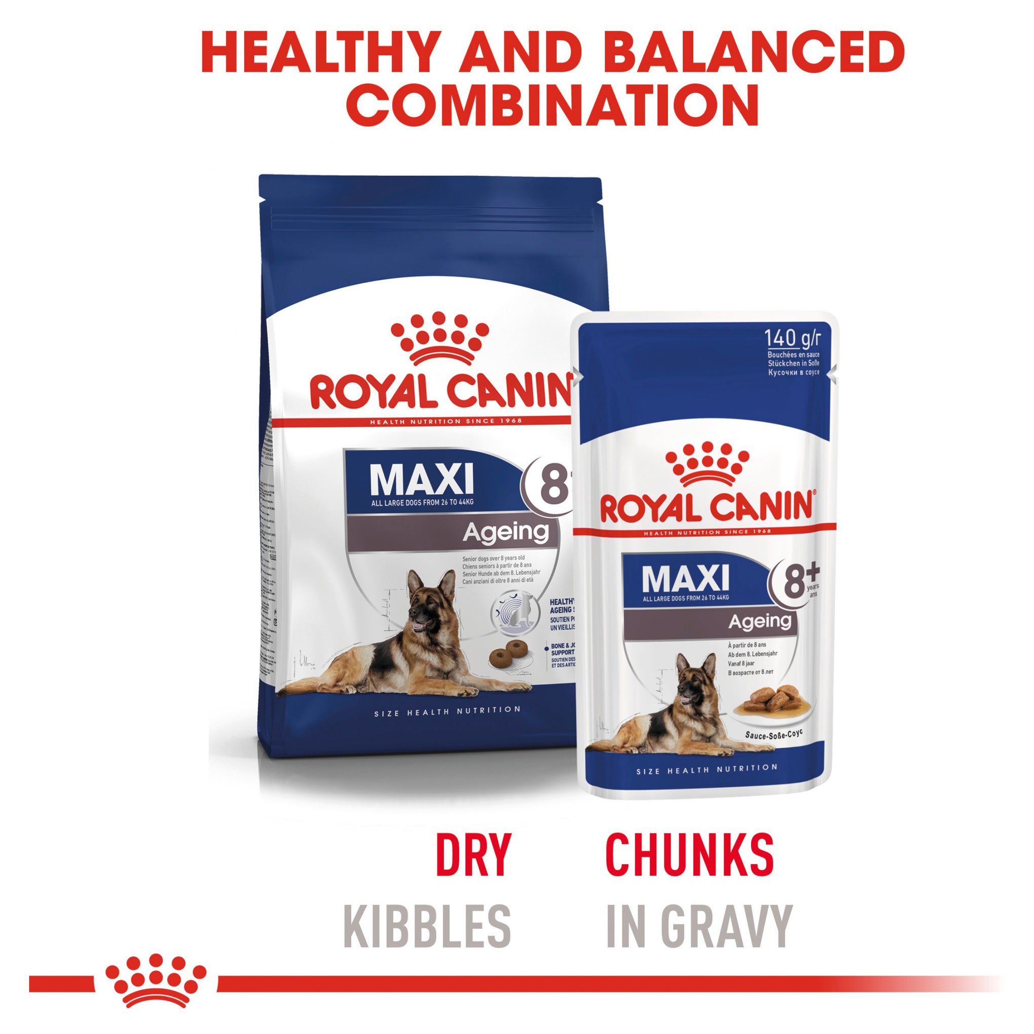 Royal Canin Maxi Ageing 8+ Dry Dog Food 15kg