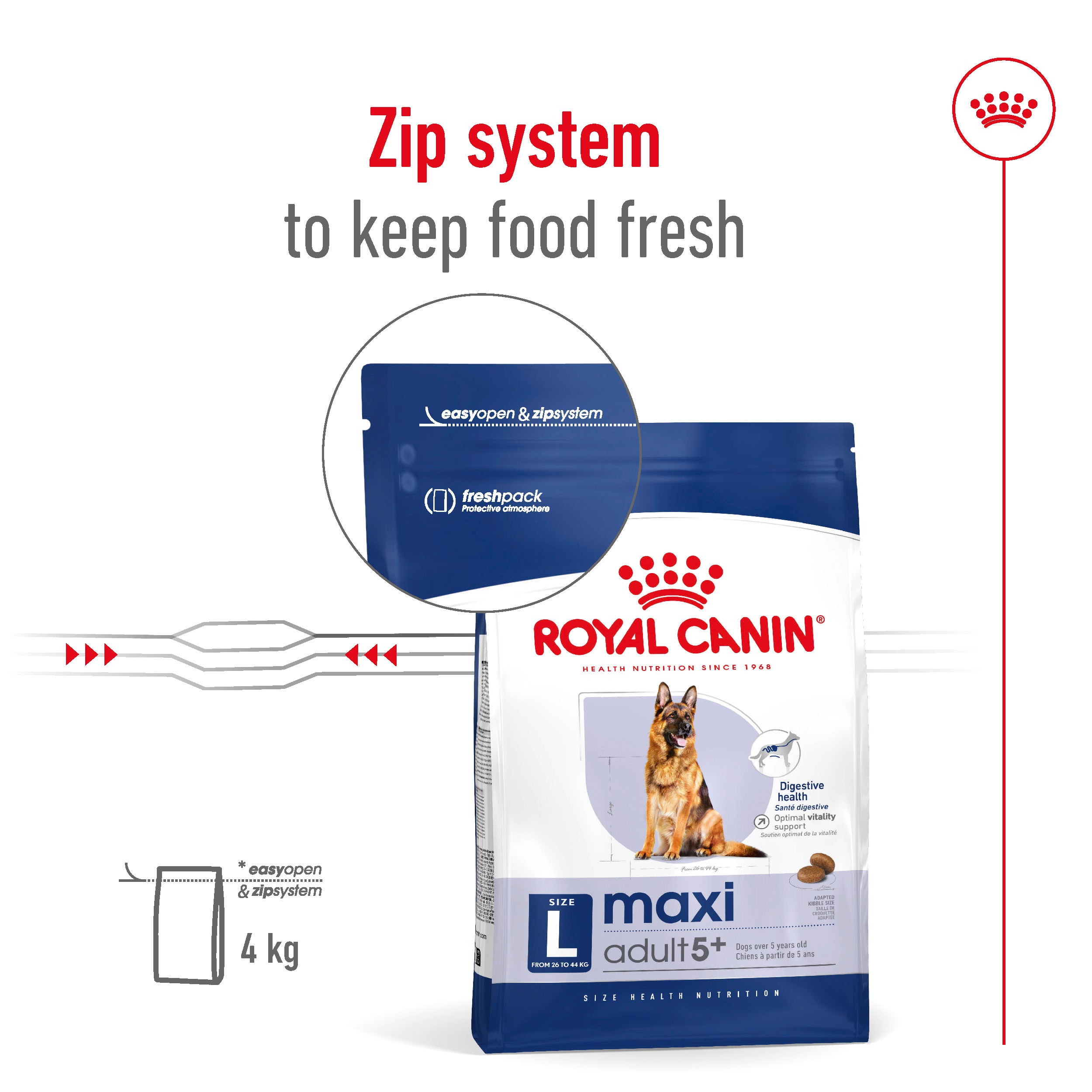 Royal Canin Maxi Adult 5+ Dry Dog Food 15kg