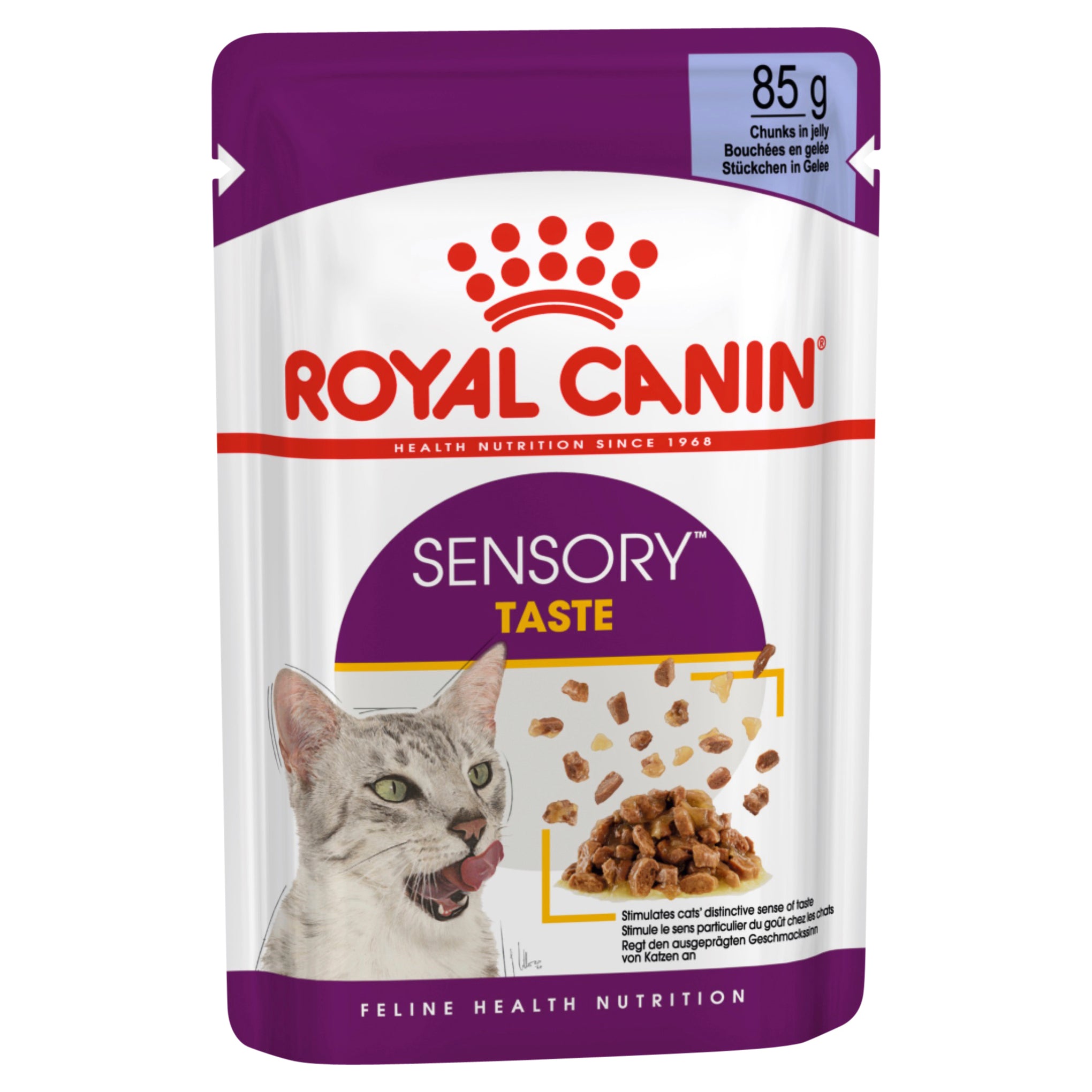 Royal Canin Sensory Smell Jelly Adult Wet Cat Food Pouches 85g x 12