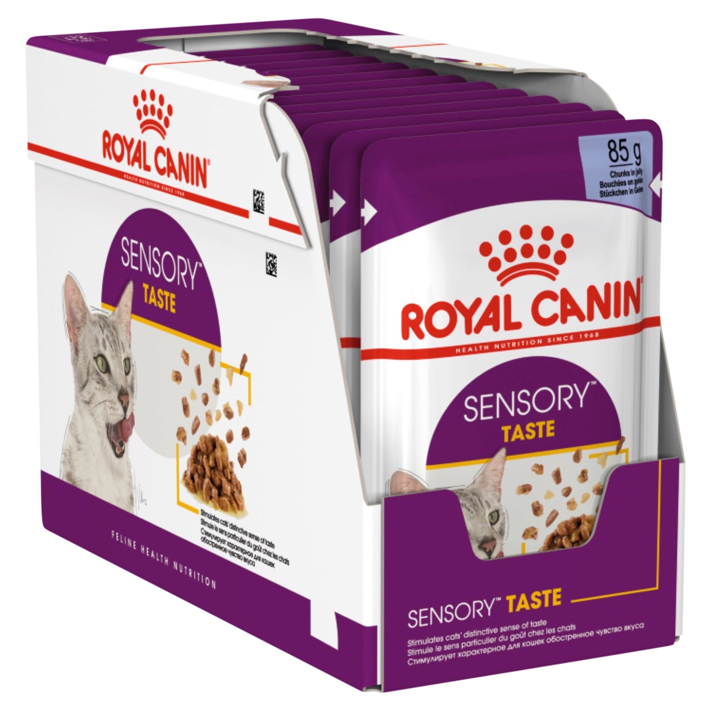 Royal Canin Sensory Smell Jelly Adult Wet Cat Food Pouches 85g x 12