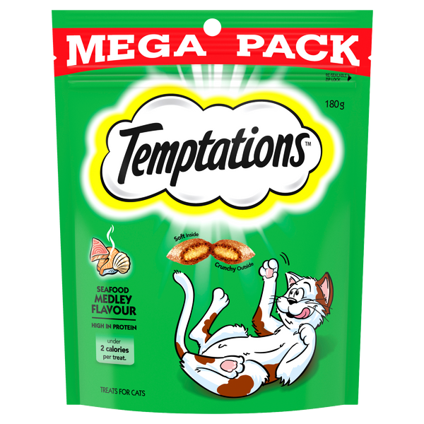 Temptations Seafood Medley Cat Treats