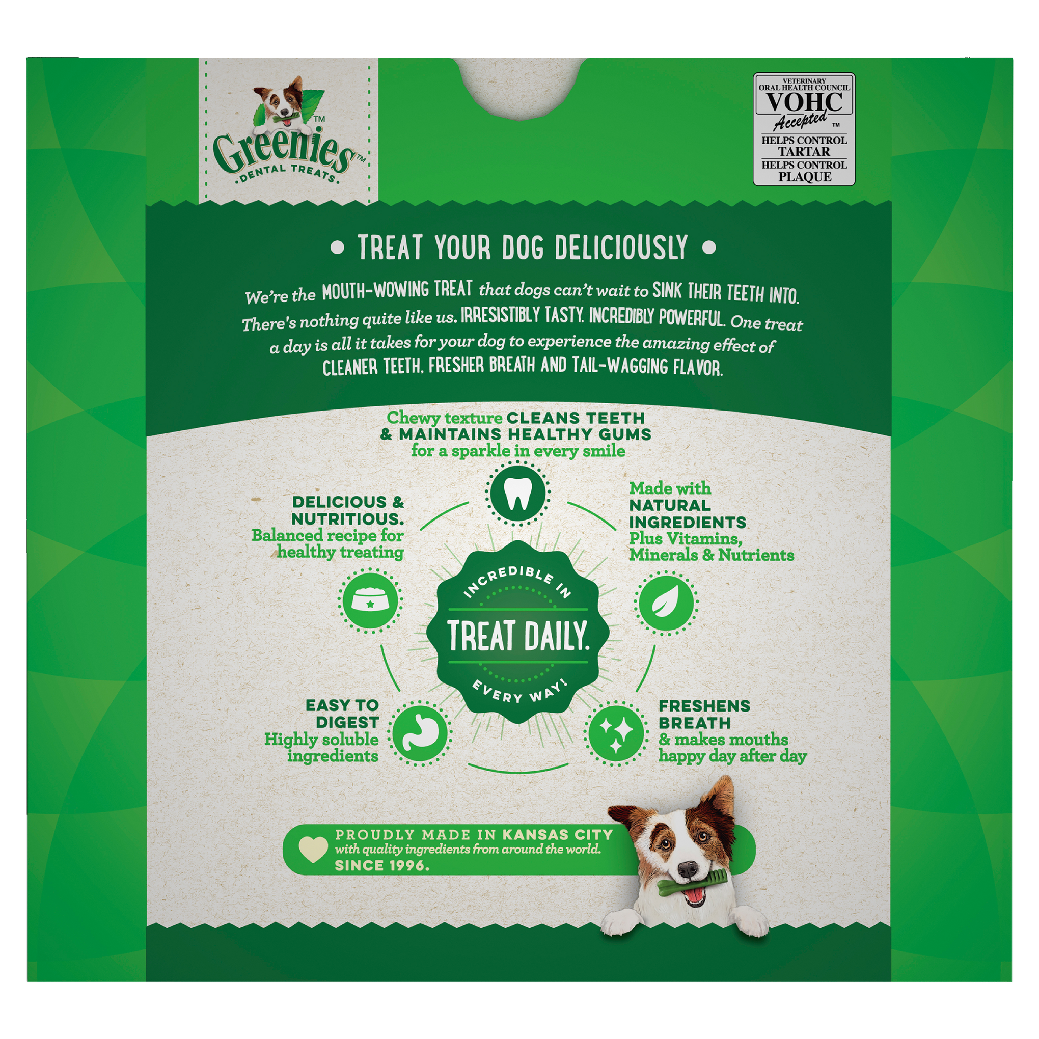 Greenies Dog Original Dental Health Treats for Teenie Dogs