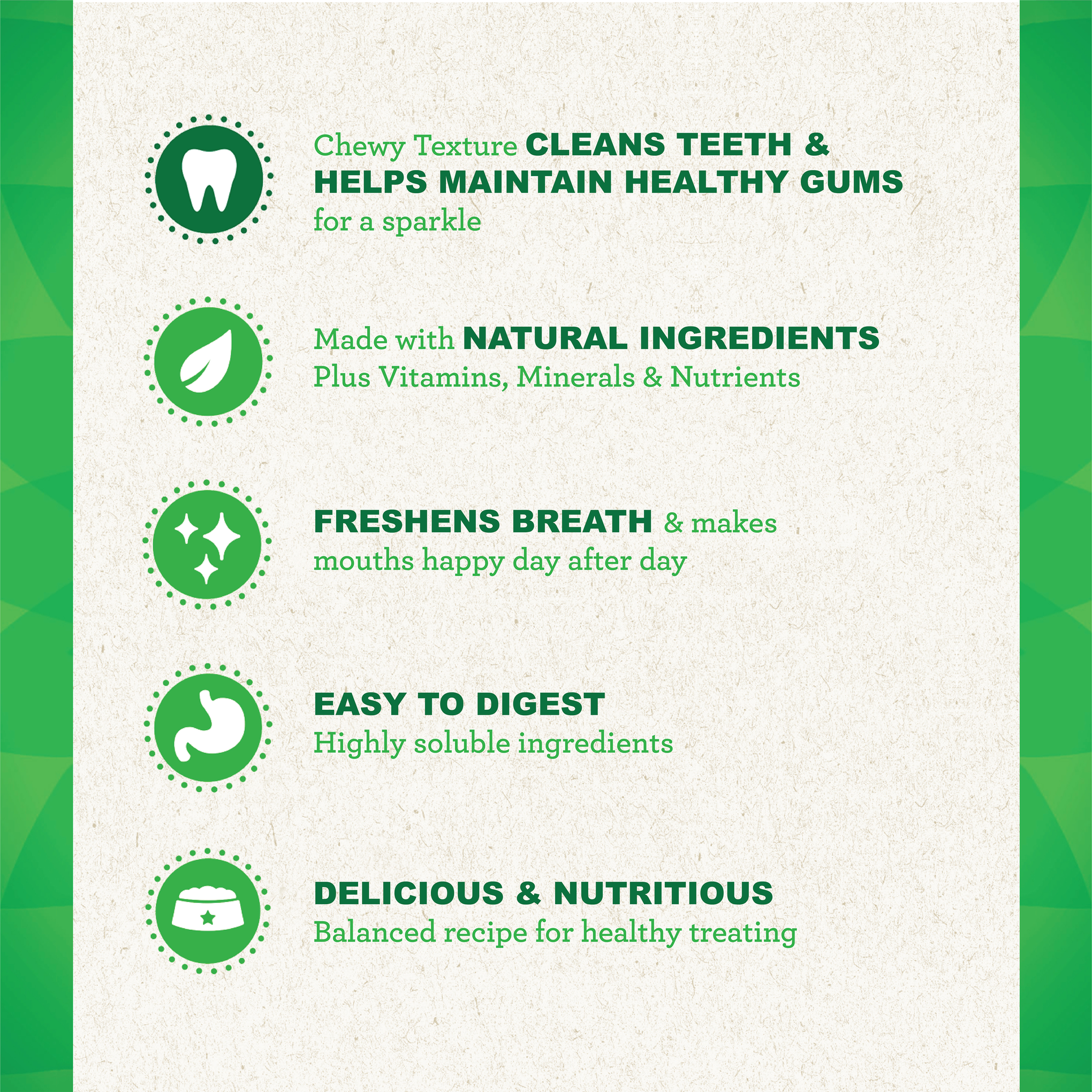 Greenies Dog Original Dental Health Treats for Teenie Dogs