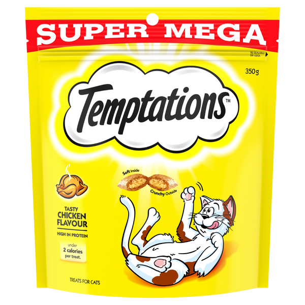 Temptations Tasty Chicken Cat Treats 350g