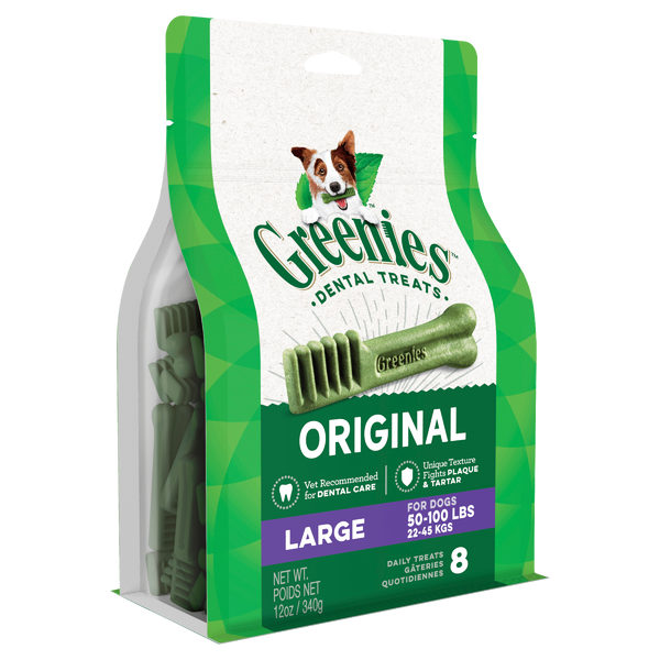 Greenies Dog Original Dental Health Treats for Large Dogs