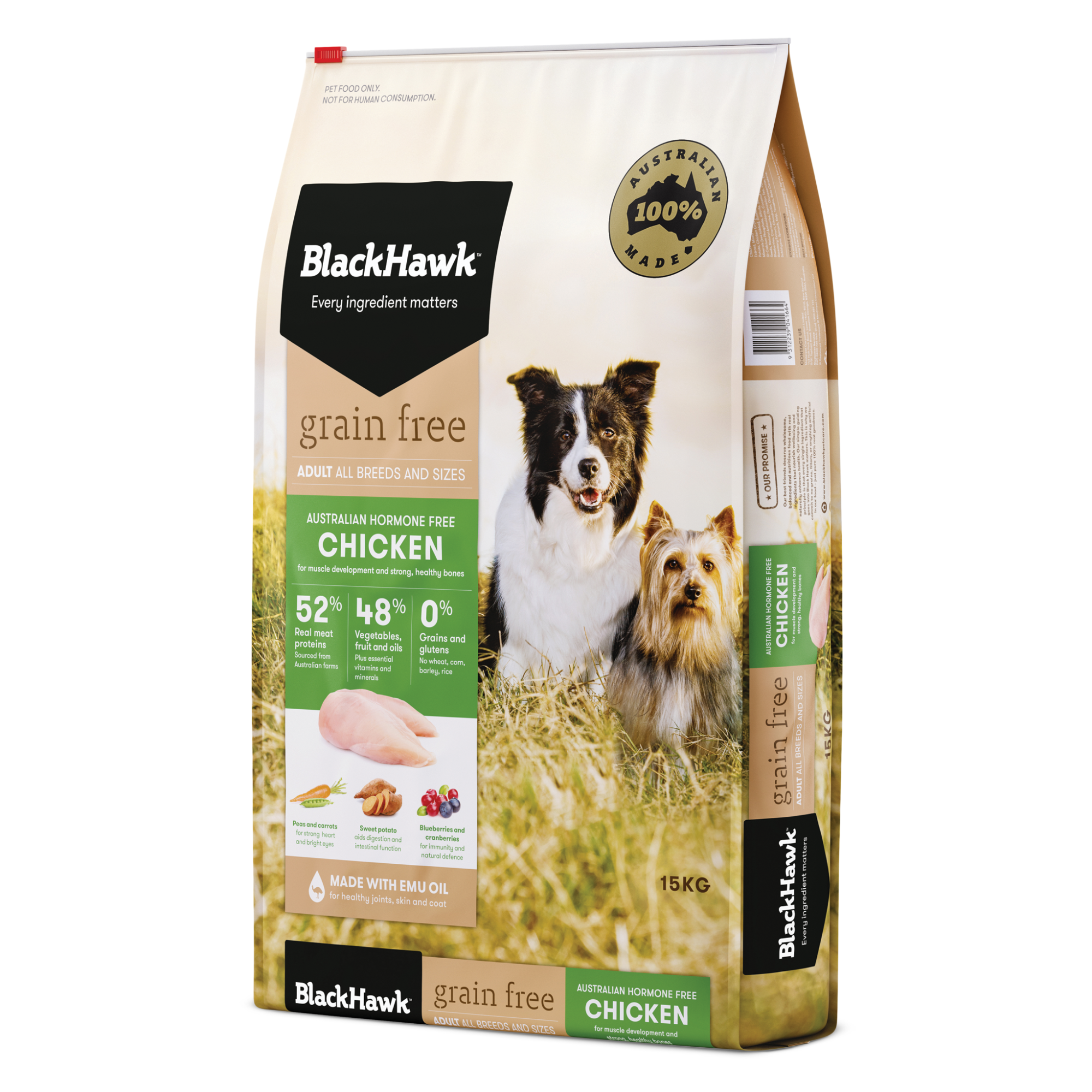 Black Hawk Grain Free Adult Chicken Dry Dog Food