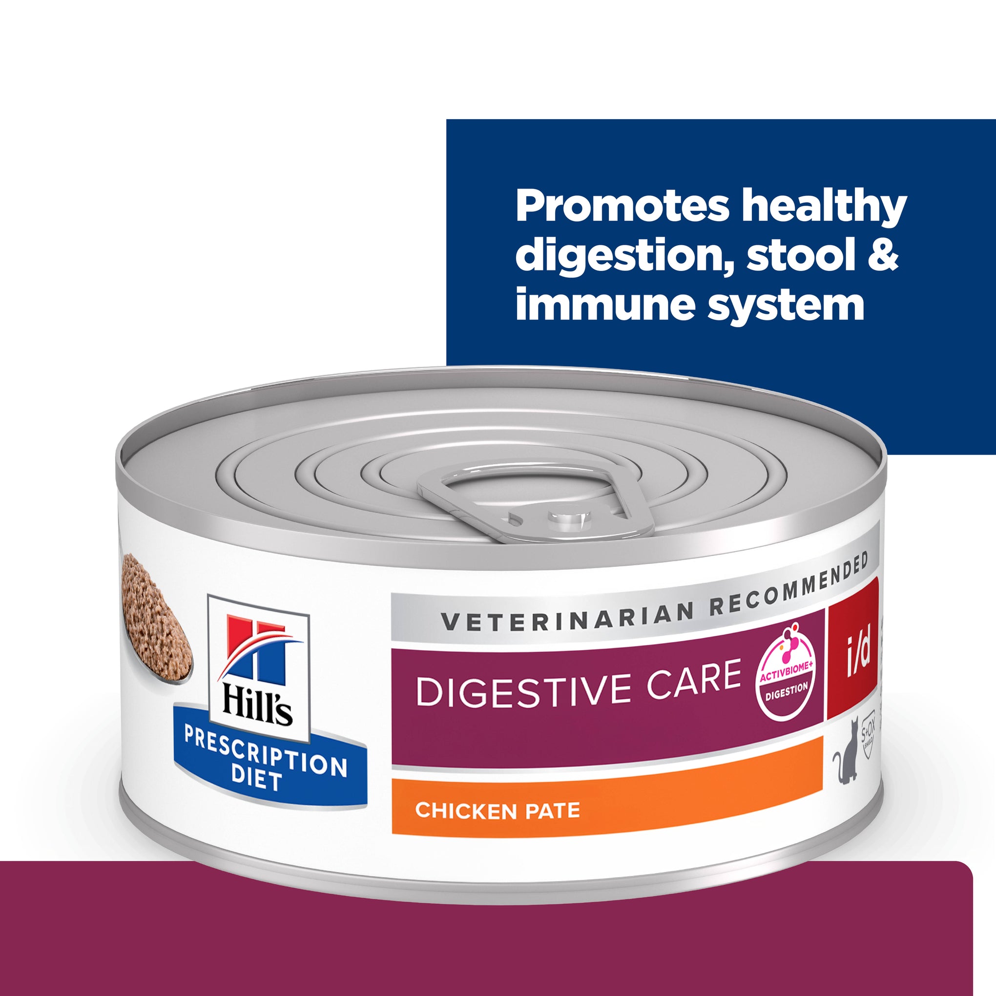 Hill's Prescription Diet i/d Digestive Care Canned Cat Food 156g x 24