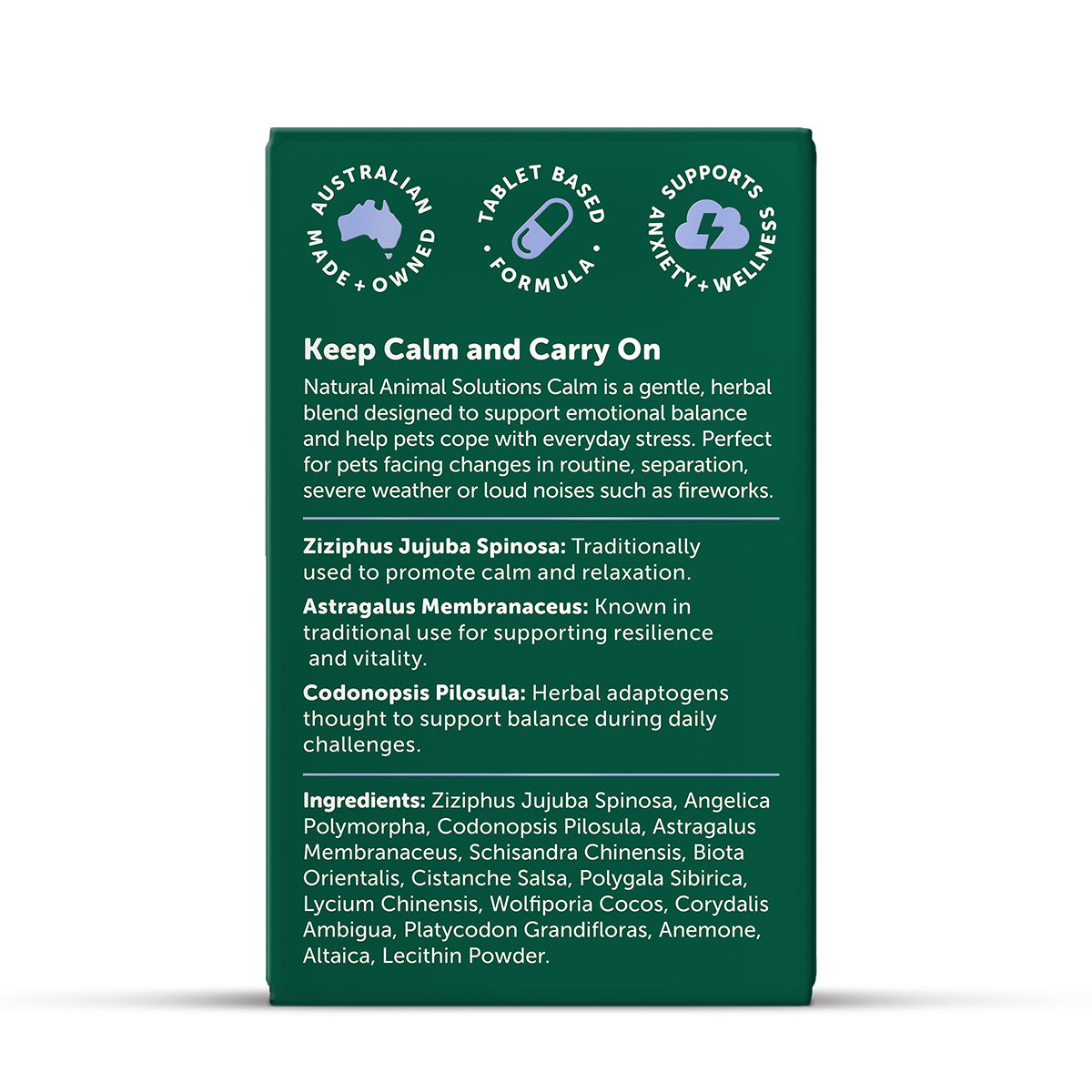 Natural Animal Solutions Dog and Cat Calm