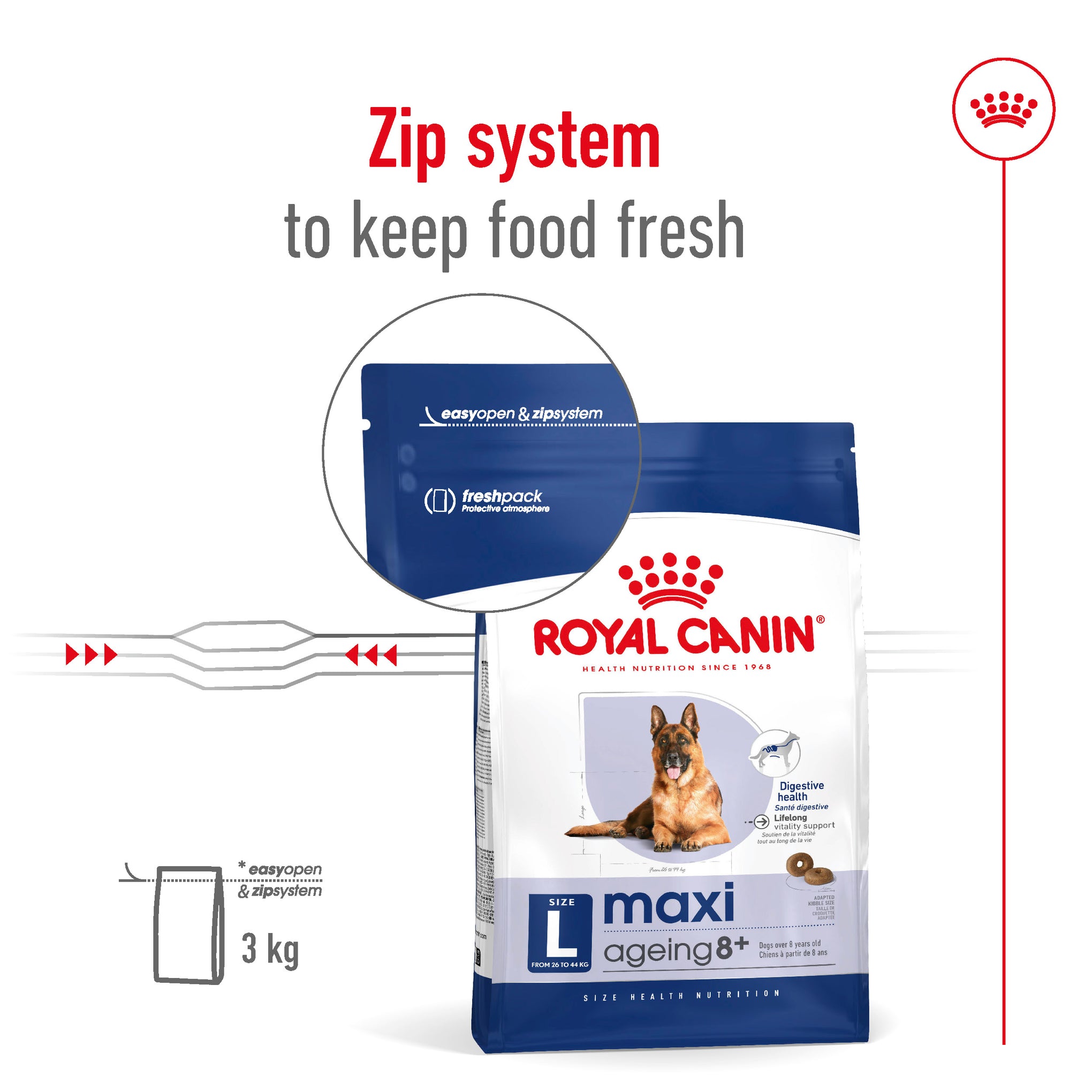 Royal Canin Maxi Ageing 8+ Dry Dog Food 15kg