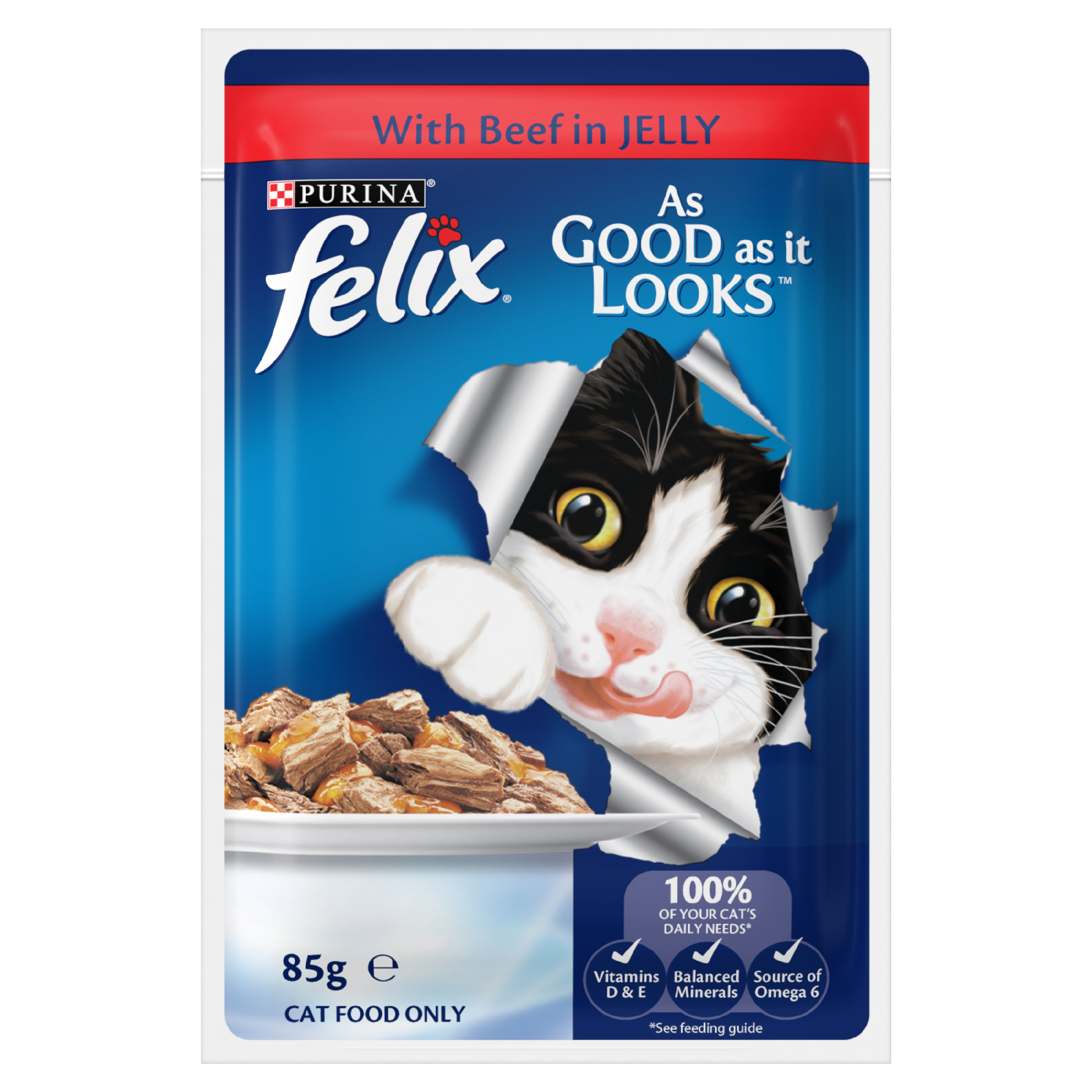 Felix As Good As It Looks Favourite Selection Adult Wet Cat Food 85g x