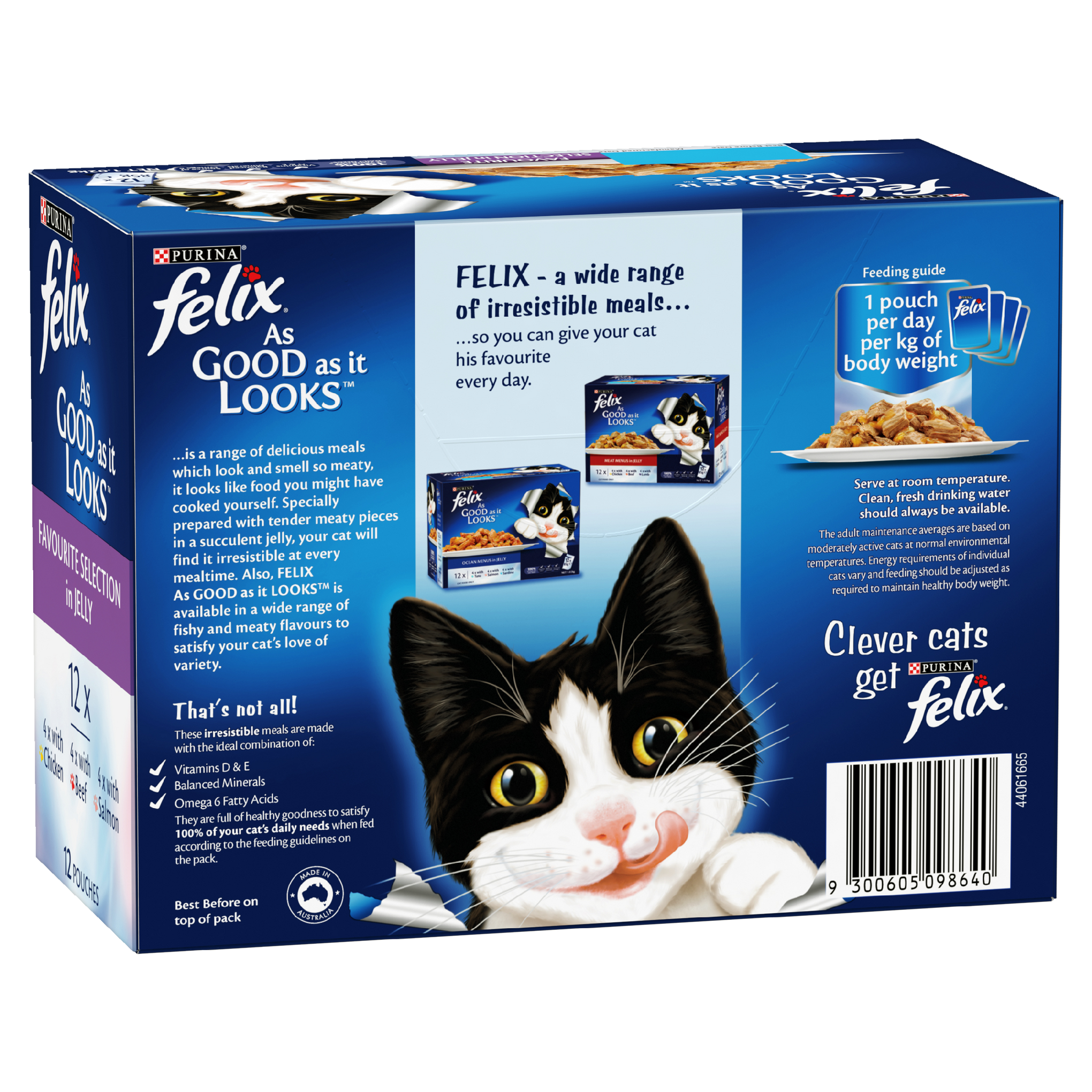 Felix As Good As It Looks Favourite Selection Adult Wet Cat Food 85g x 12