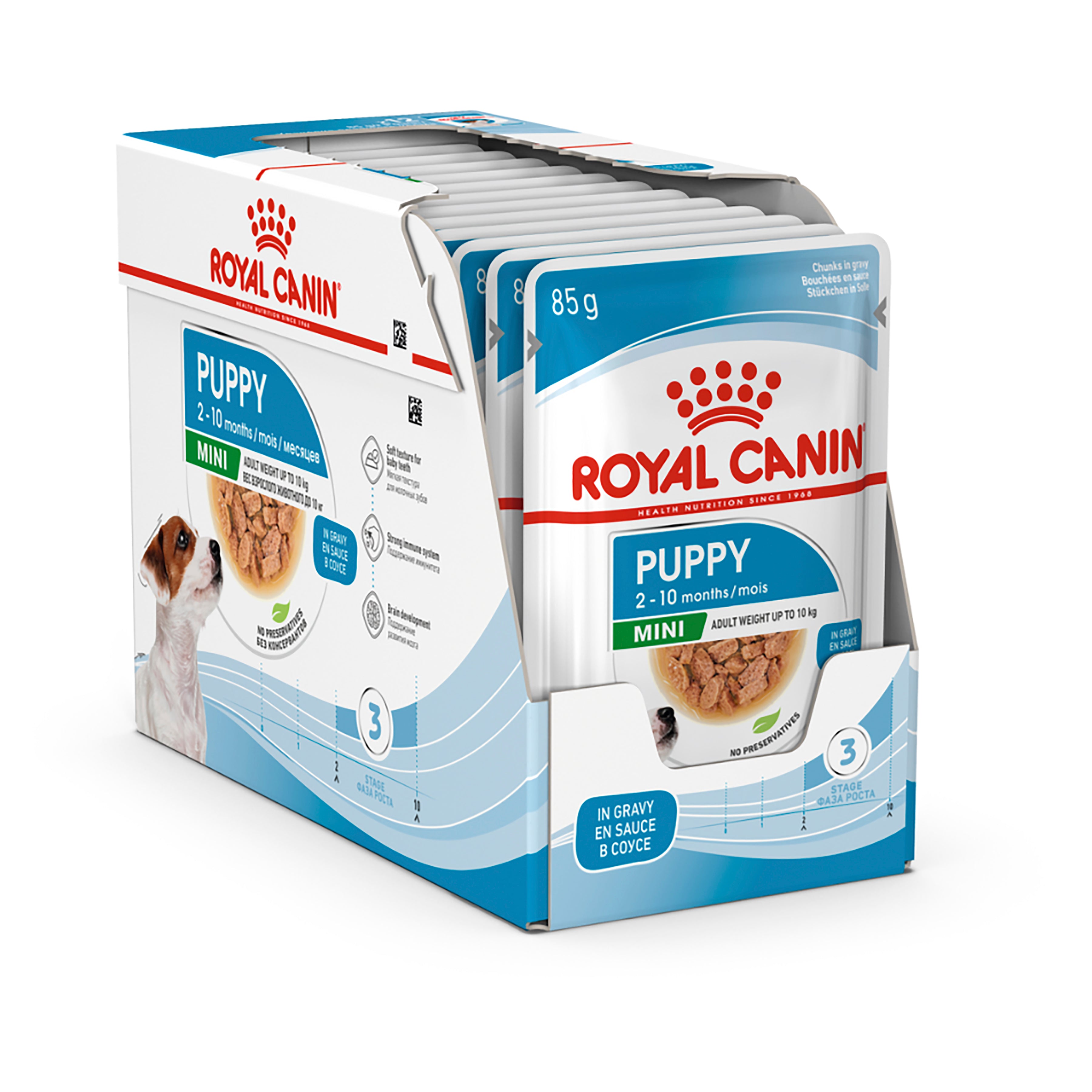 Puppy wet food pouches best sale