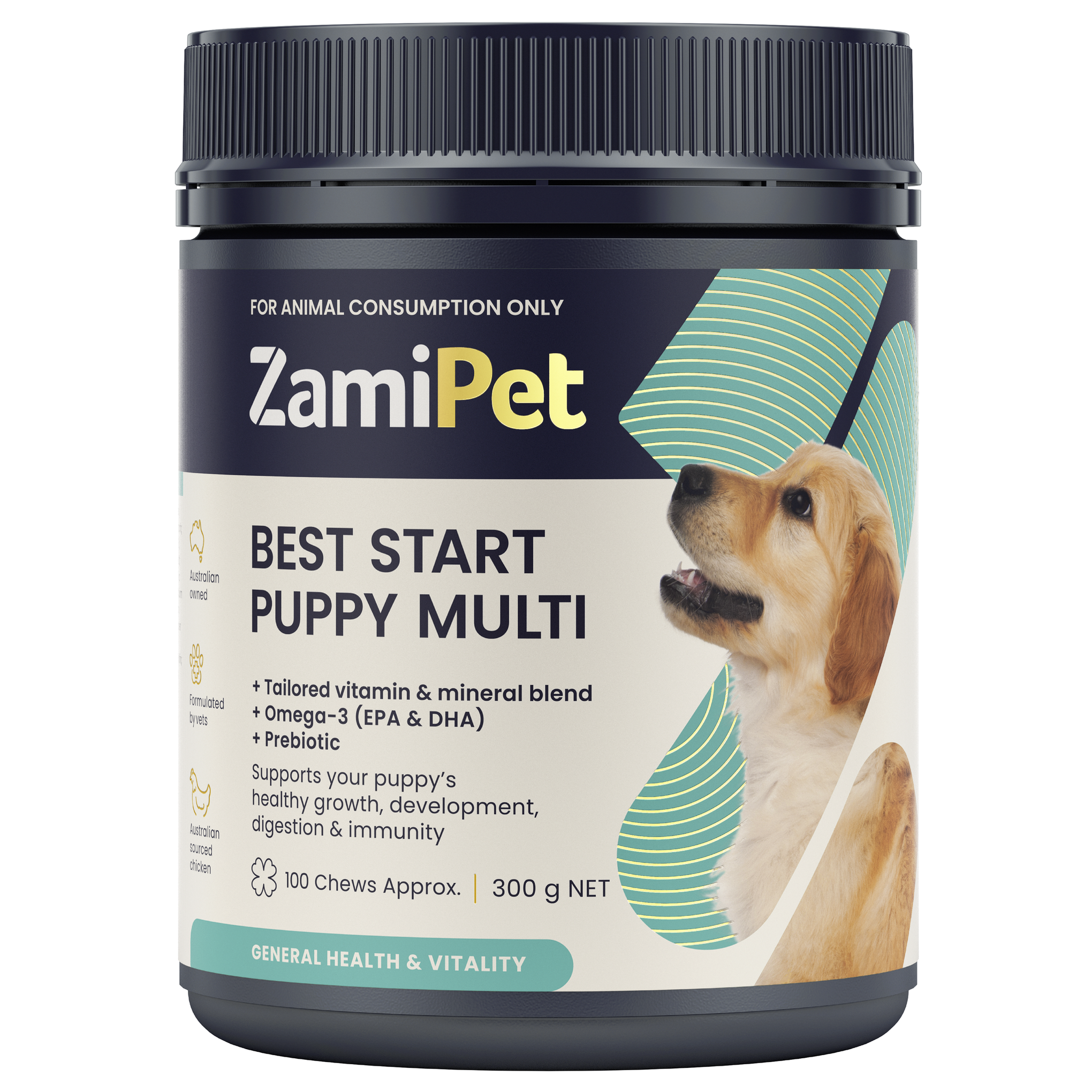 ZamiPet Best Start Puppy Multi Chews 300g 100 Pack