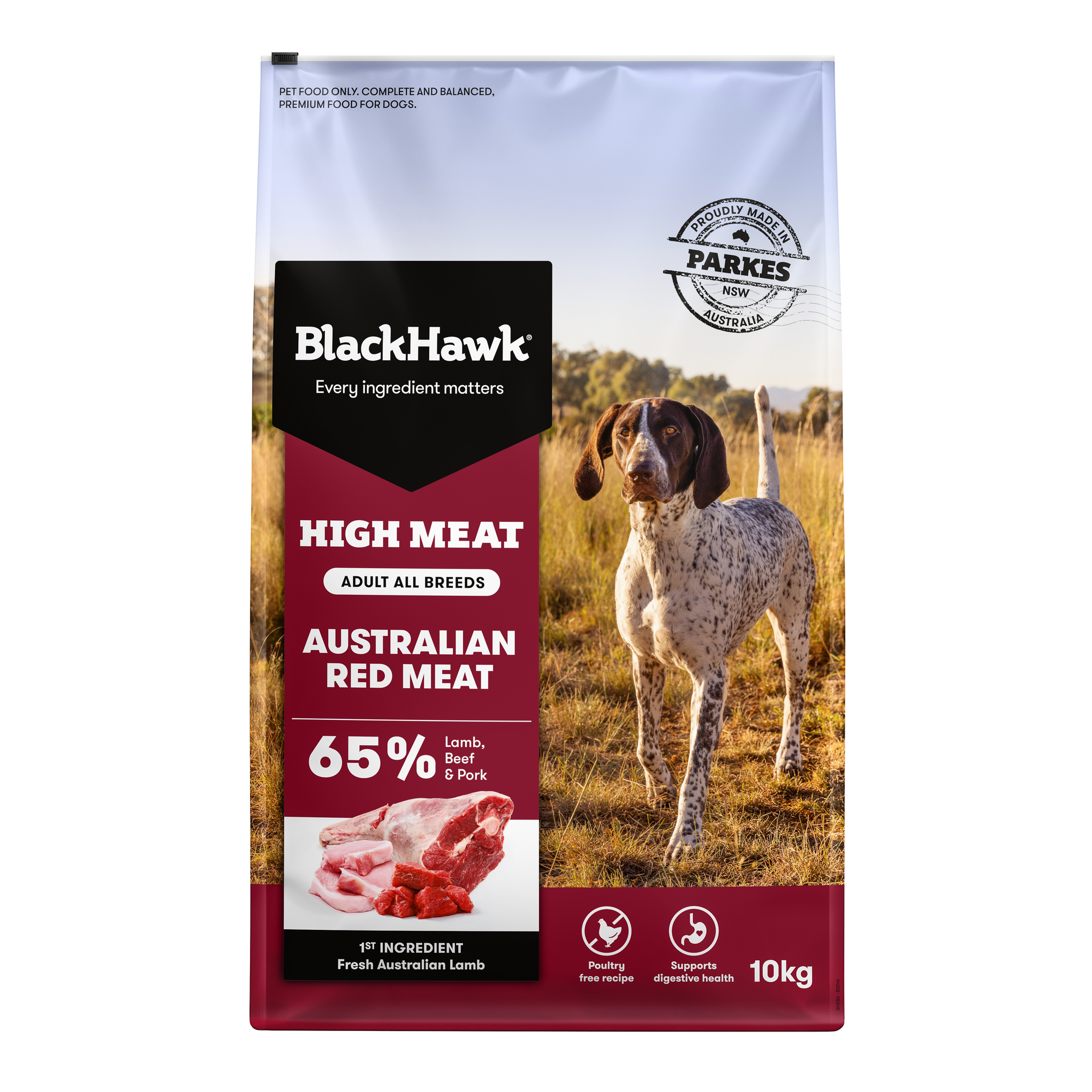 Black Hawk High Meat Australian Red Meat Recipe Dry Dog Food