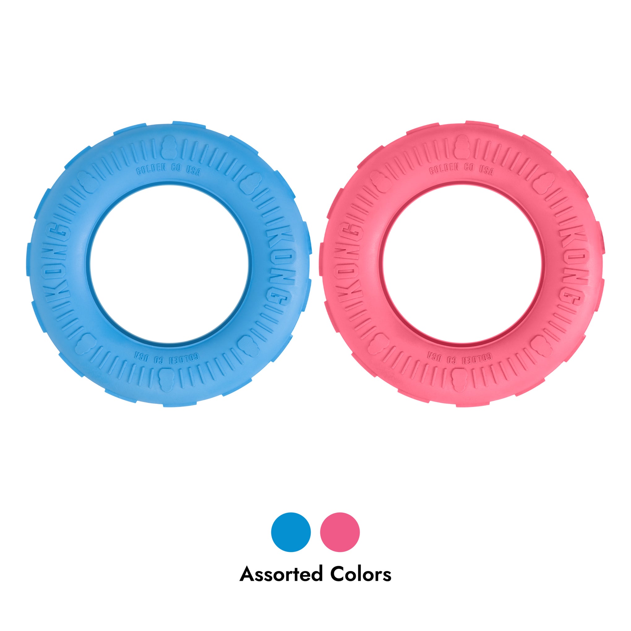 KONG Puppy Tires Dog Toy