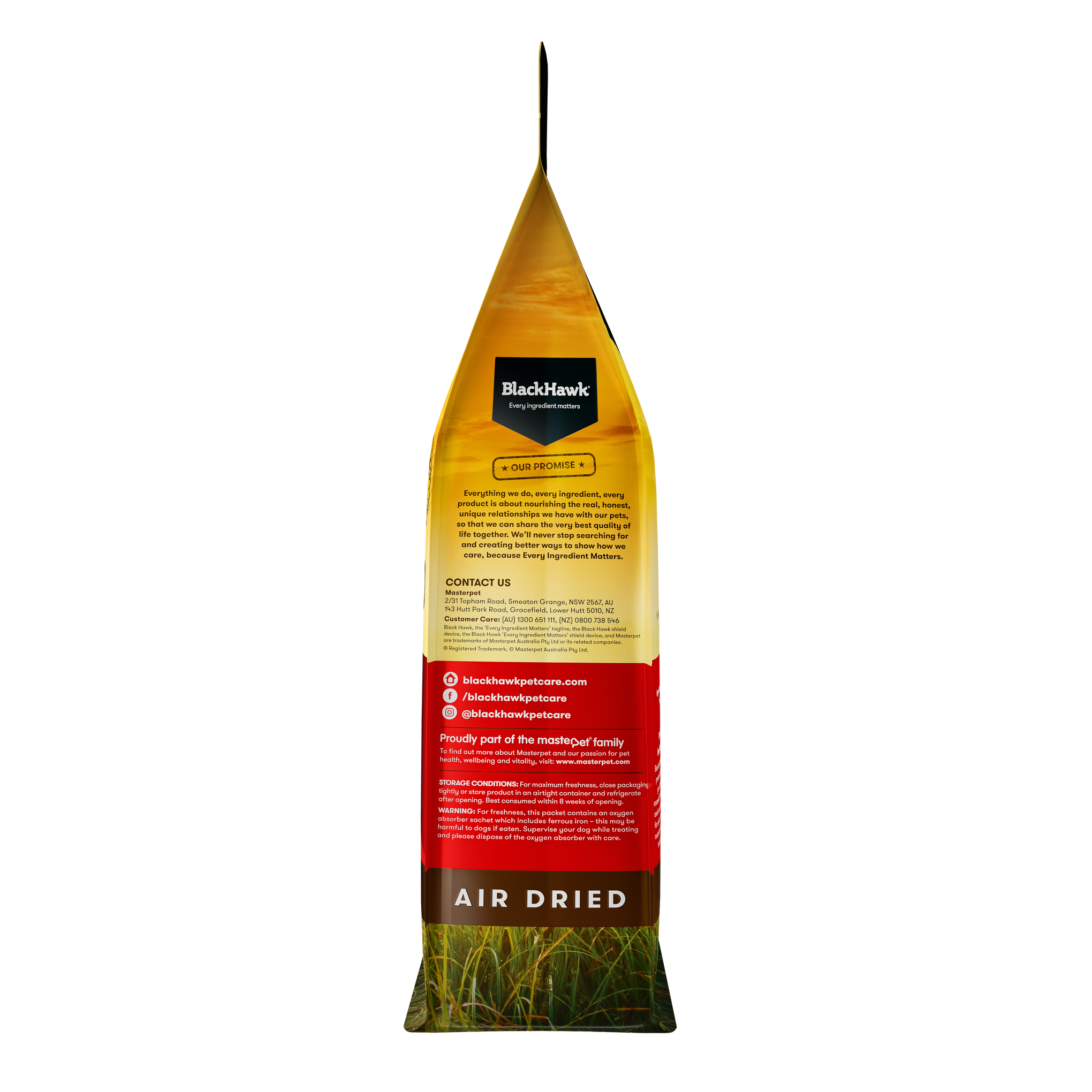 Black Hawk Air Dried Beef and Mackerel Dry Dog Food