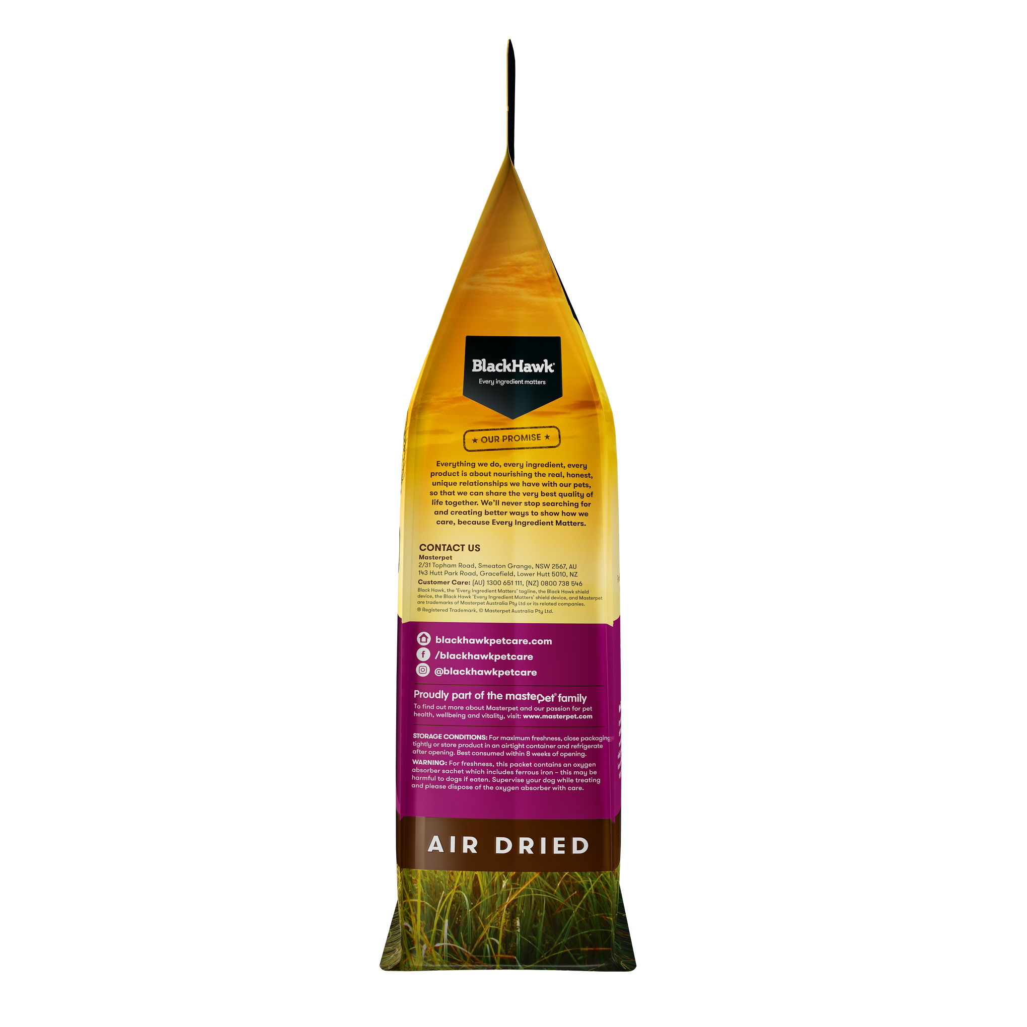 Black Hawk Air Dried Lamb Dry Dog Food