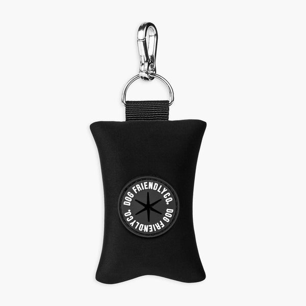 Dog Friendly Co. Dog Poop Bag Holder Black
