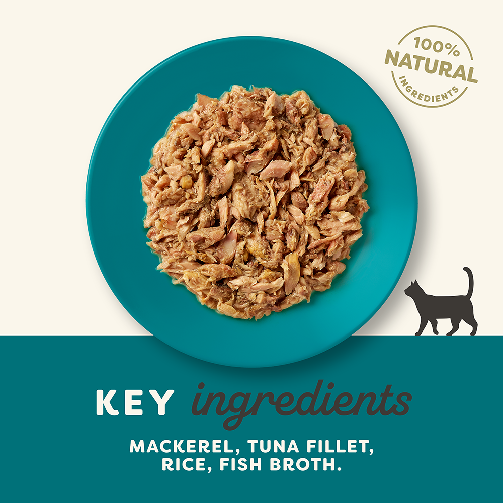 Applaws Natural Wet Cat Pouch Tuna & Mackerel 70g x 16
