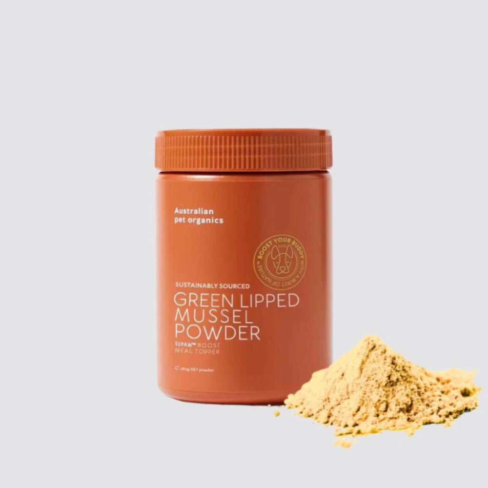 Australian Pet Organics Green Lipped Mussel Powdered Dog Supplement 280g