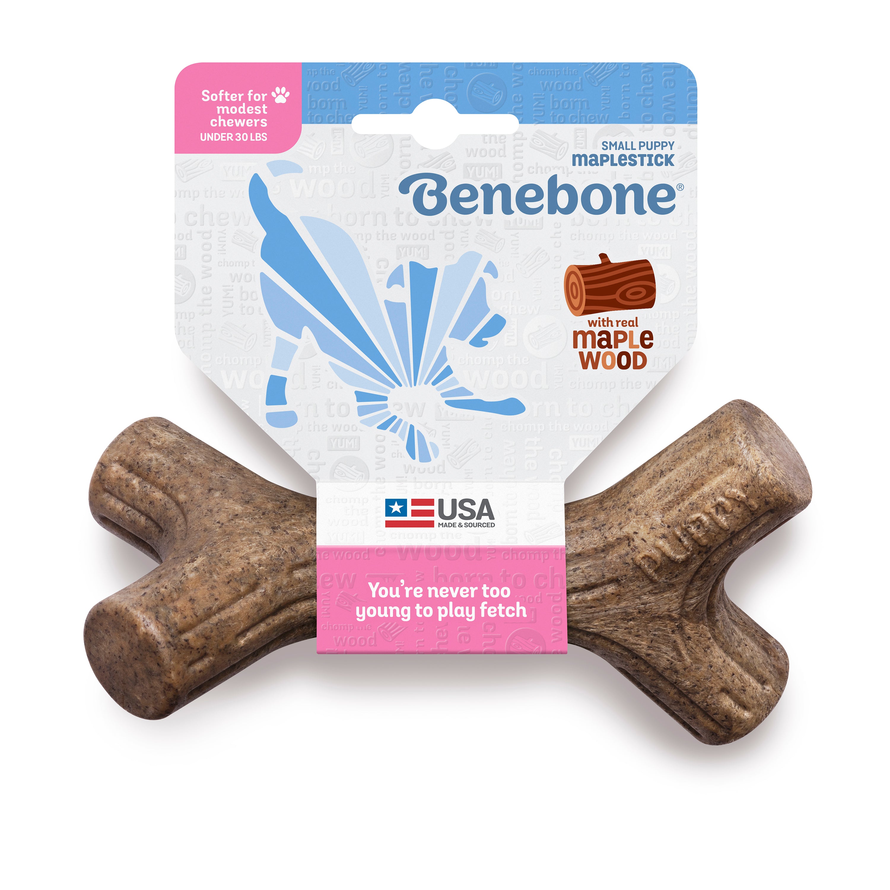 Benebone maplestick dog chew toy hotsell