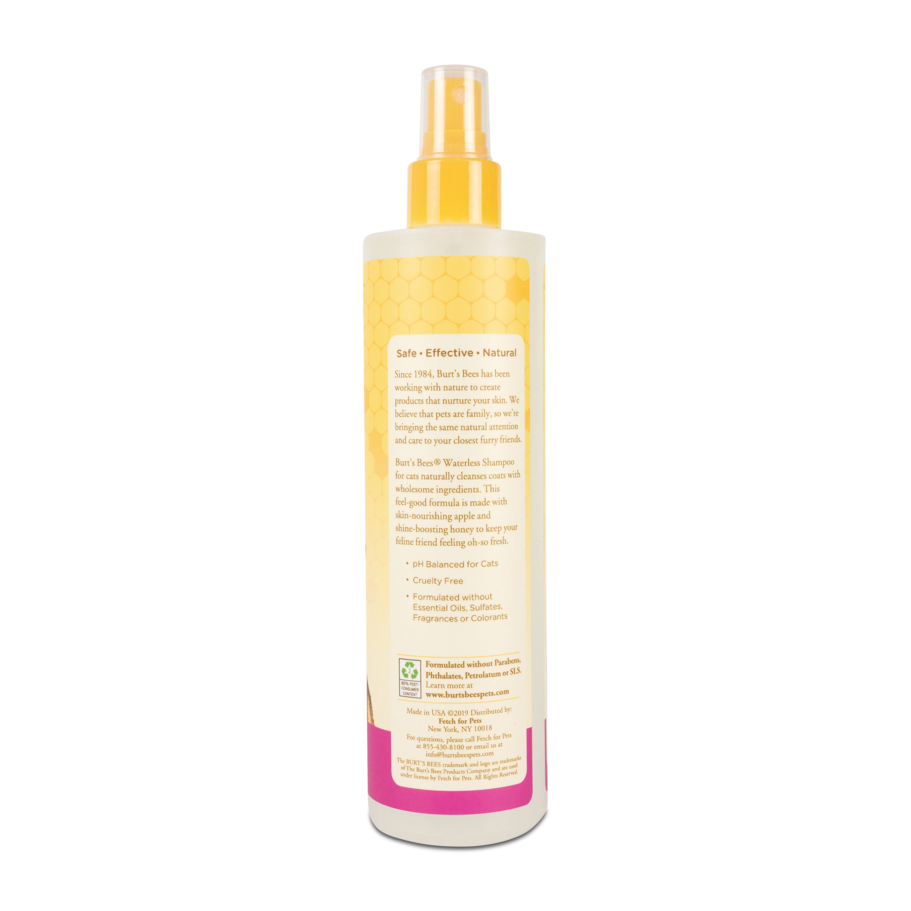 Burt's bees hypoallergenic cat shampoo hotsell