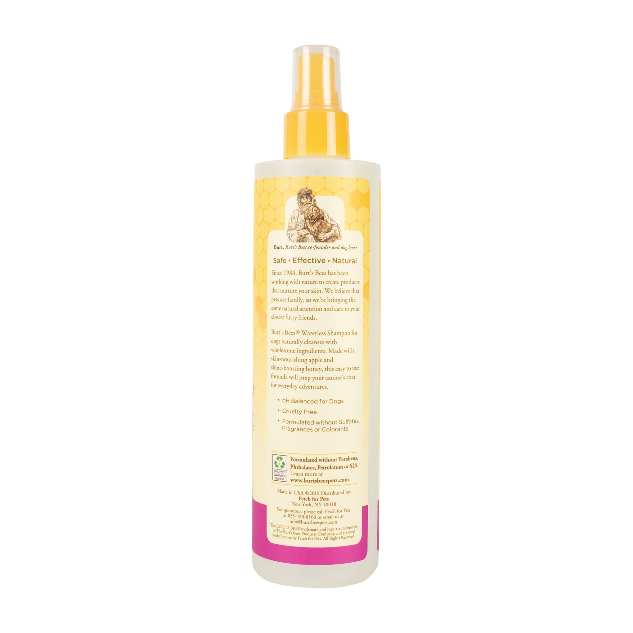 Burt's Bees Waterless Dog Shampoo Spray 295ml