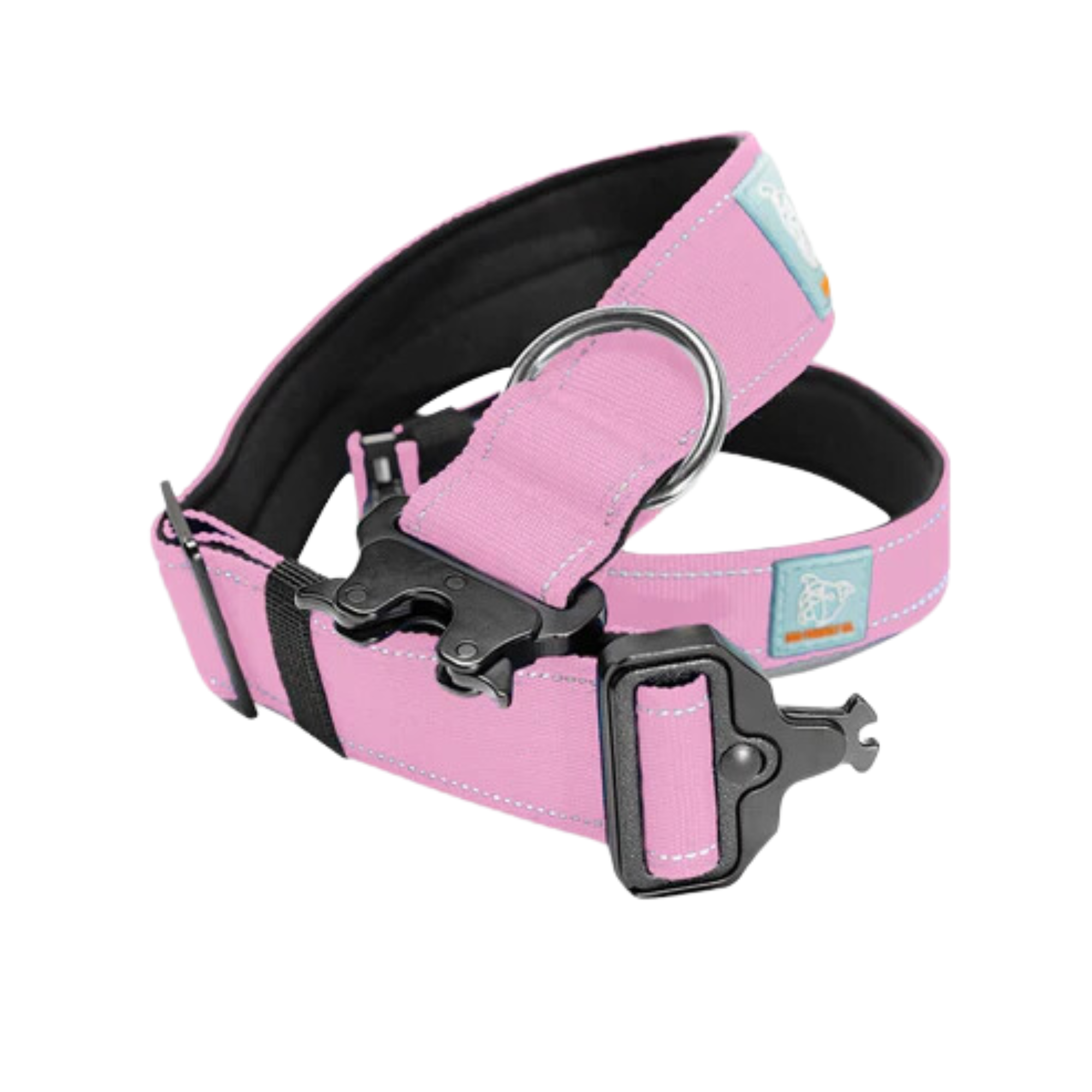 Dog Friendly Co. Tactical Dog Collar Pink