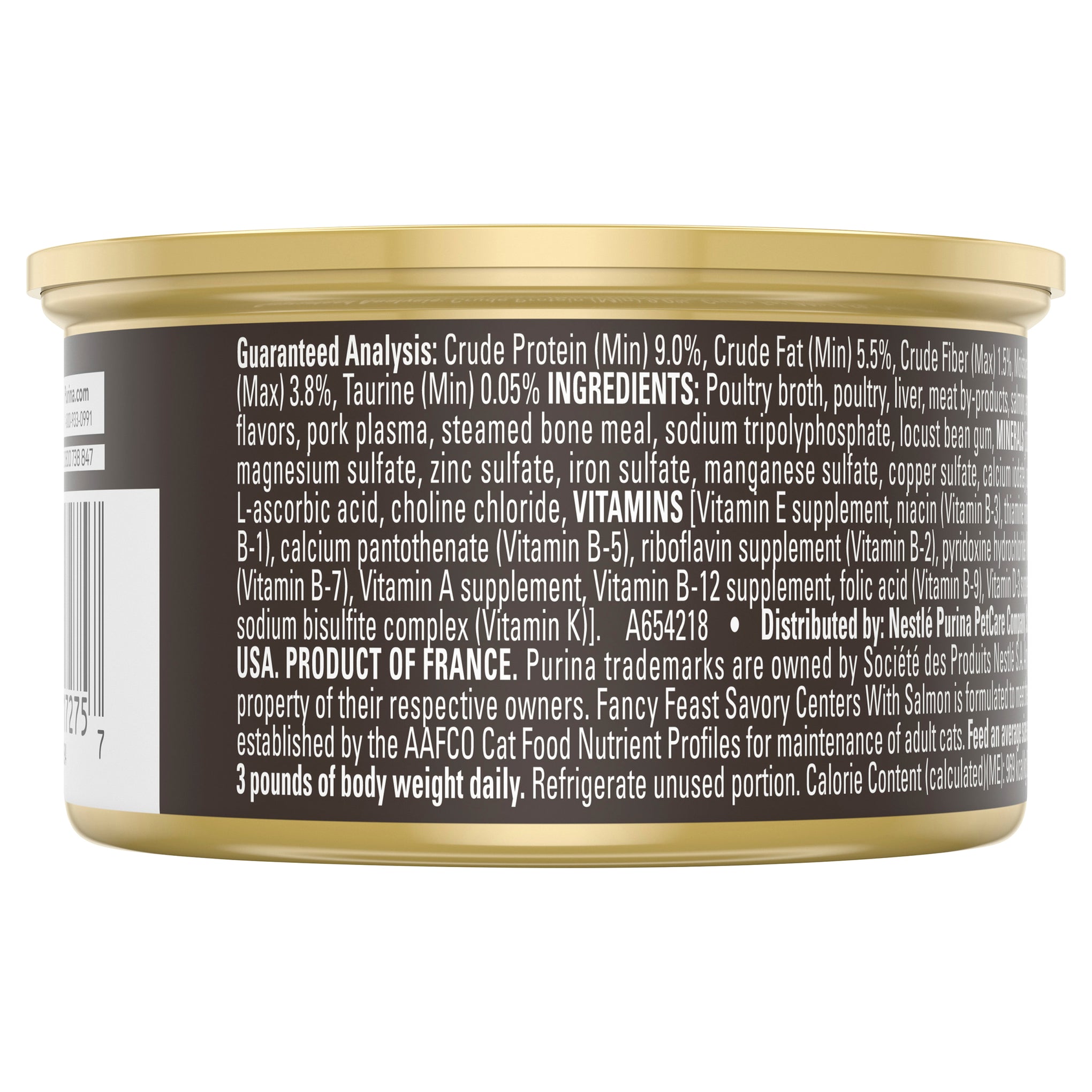 Fancy Feast Savoury Centers Pate With Salmon And Gourmet Gravy Center Adult Wet Cat Food 85g x 48