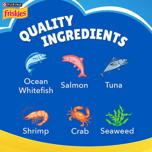 Friskies Seafood Sensations Adult Dry Cat Food 6kg
