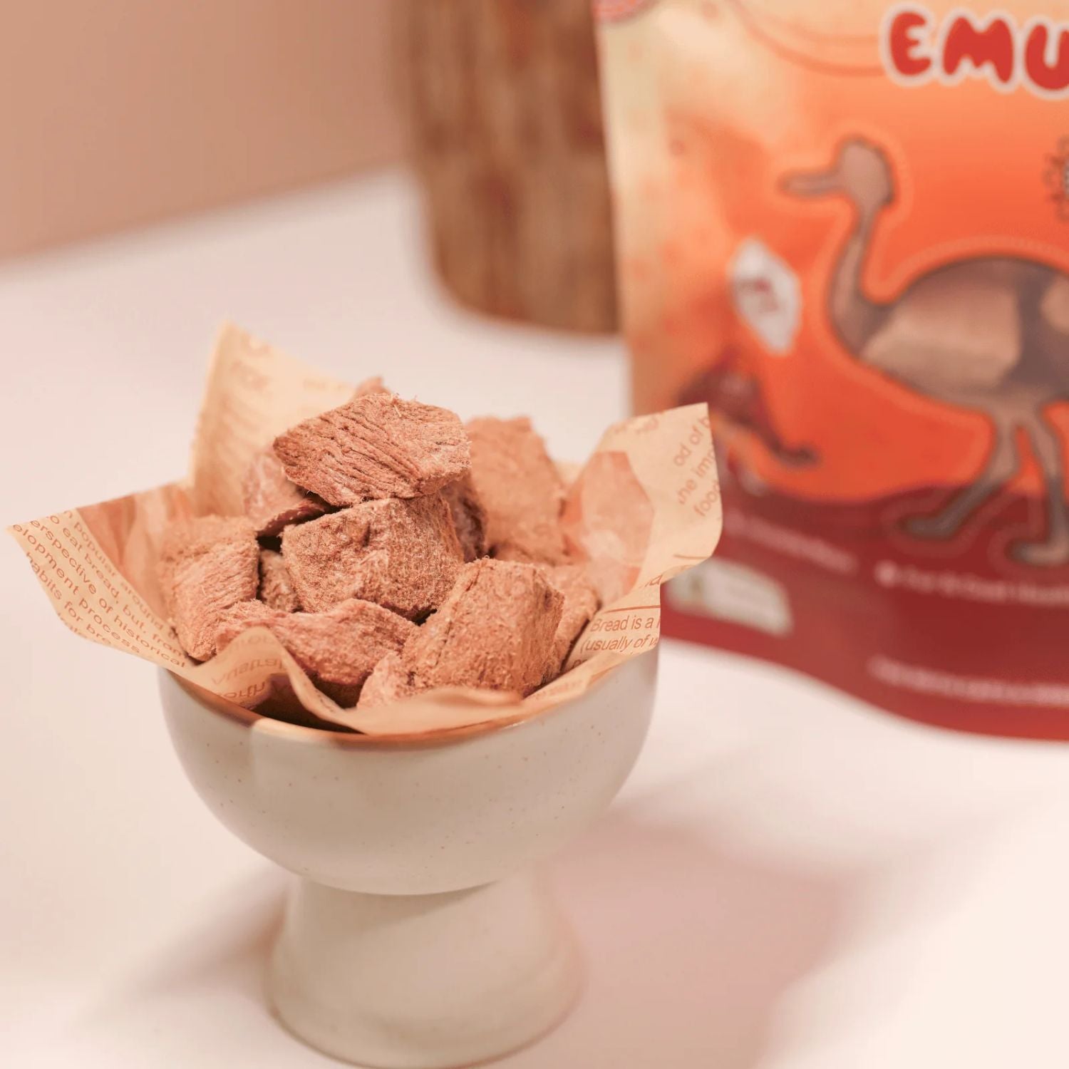 Fureeze Freeze Dried Emu Australian Made Treats For Cats & Dogs 50g